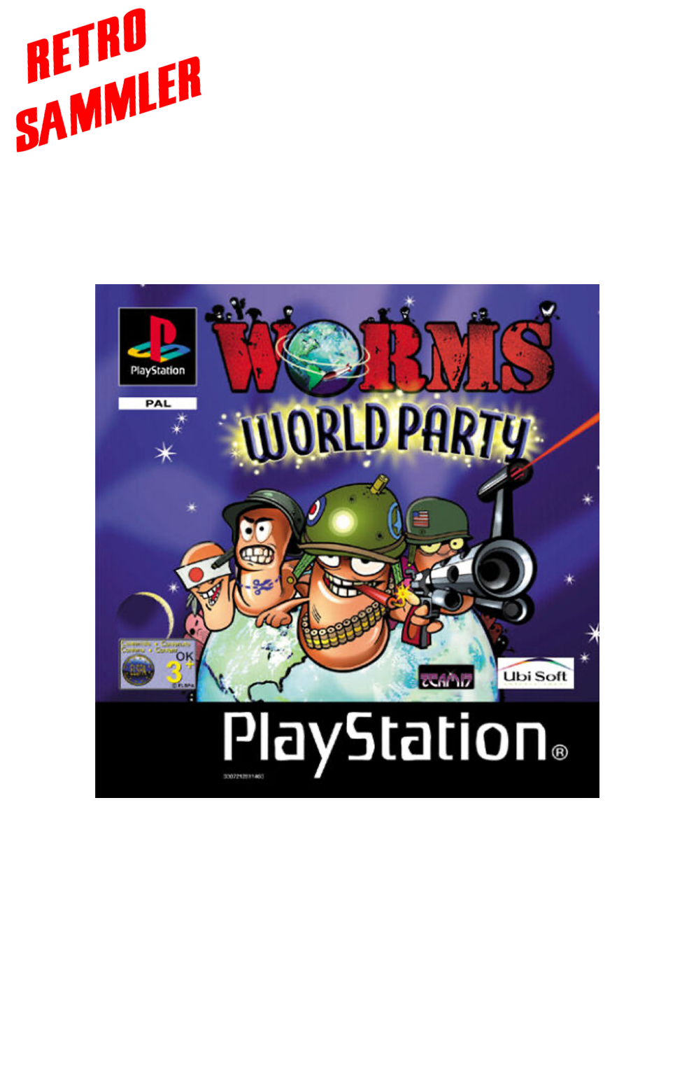 Worms World Party - PS1