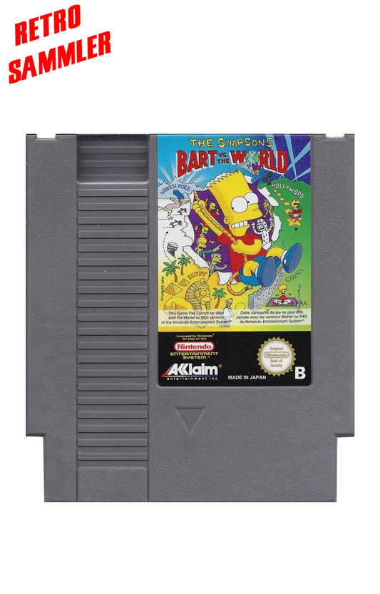 The Simpsons: Bart vs. The World - NES