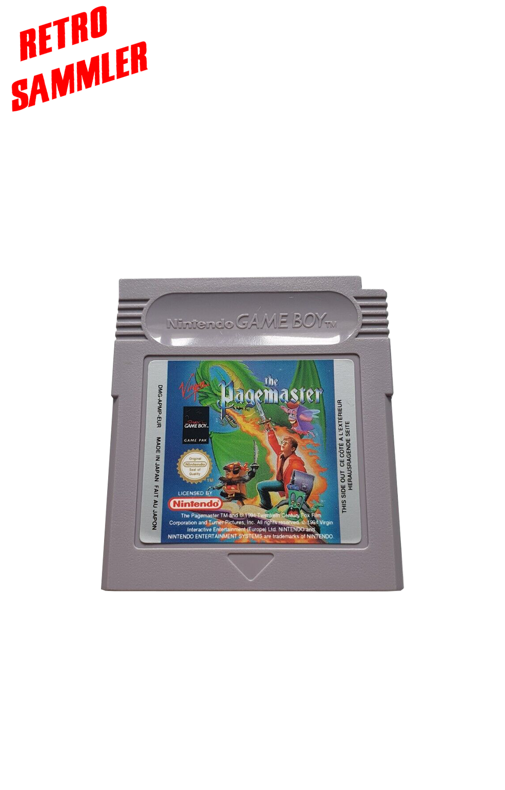 The Pagemaster – GameBoy