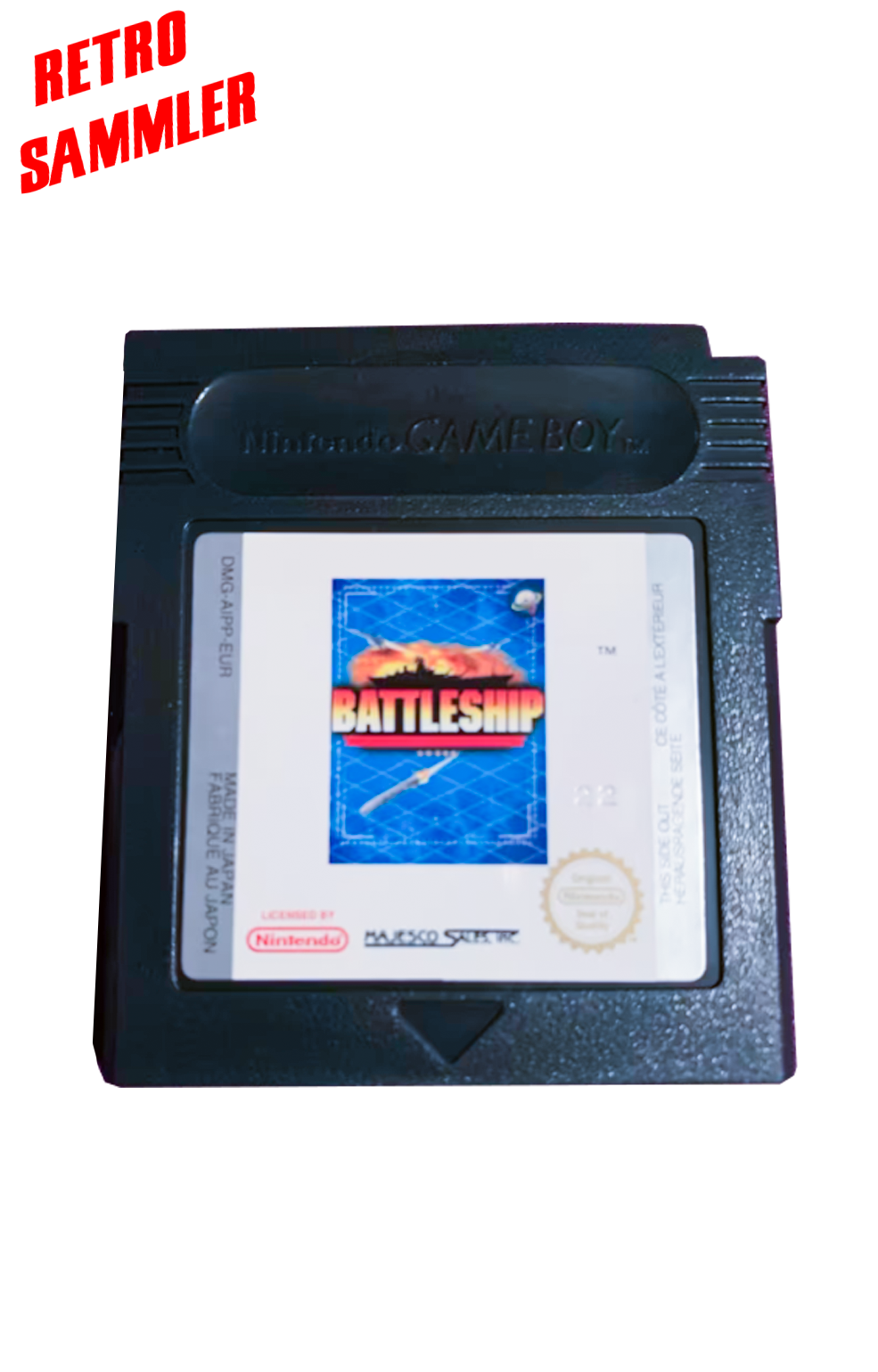 Battleship: The Classic Naval Combat Game - GameBoy Color