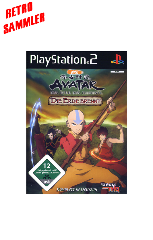AVATAR: Der Herr der Elemente: Die Erde brennt – PS2