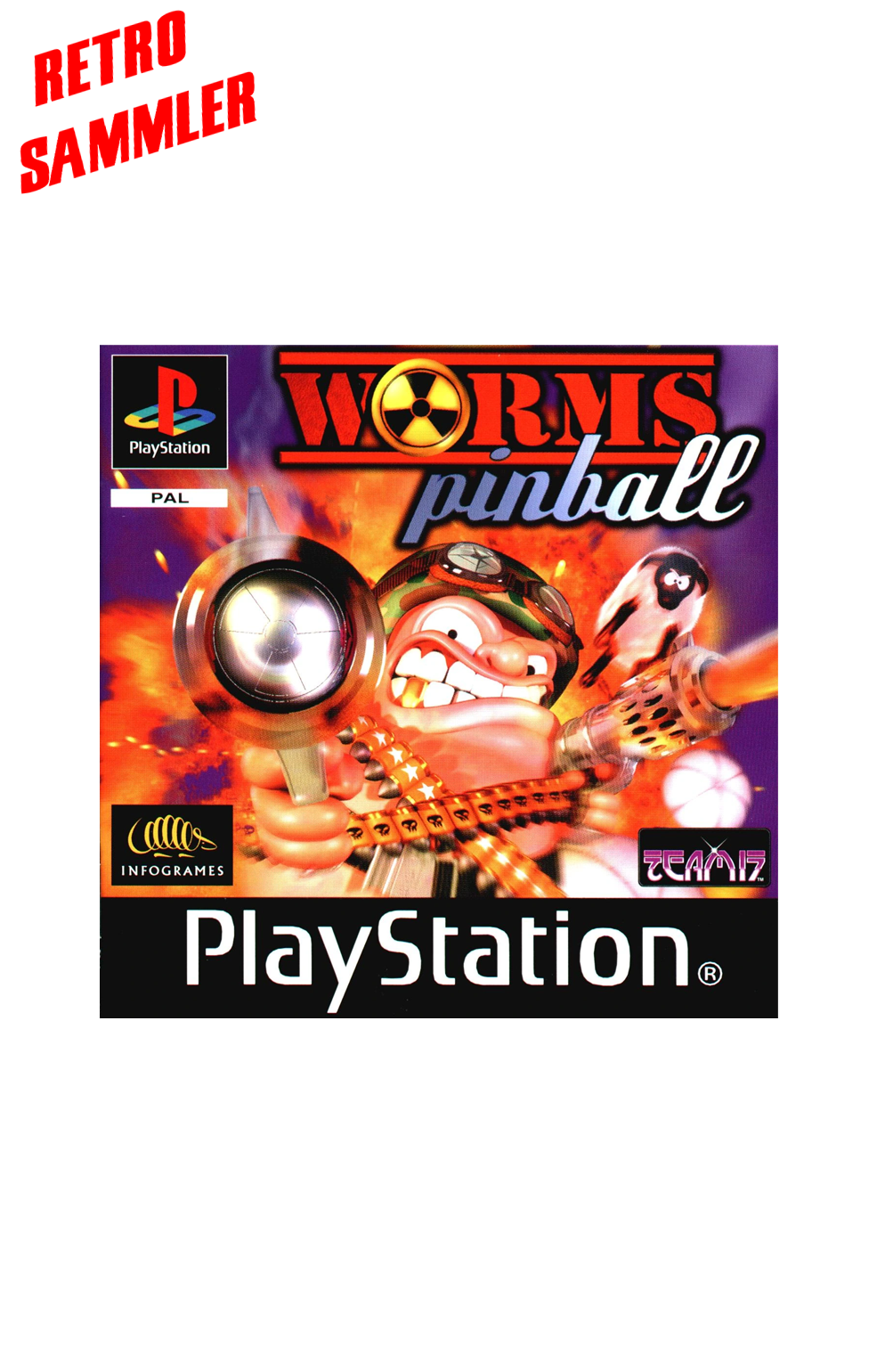 Worms Pinball - PS1
