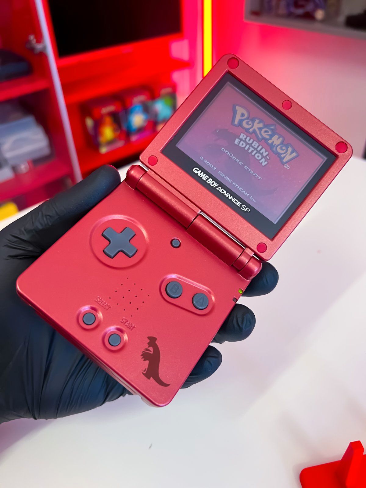 GameBoy Advance SP Groudon