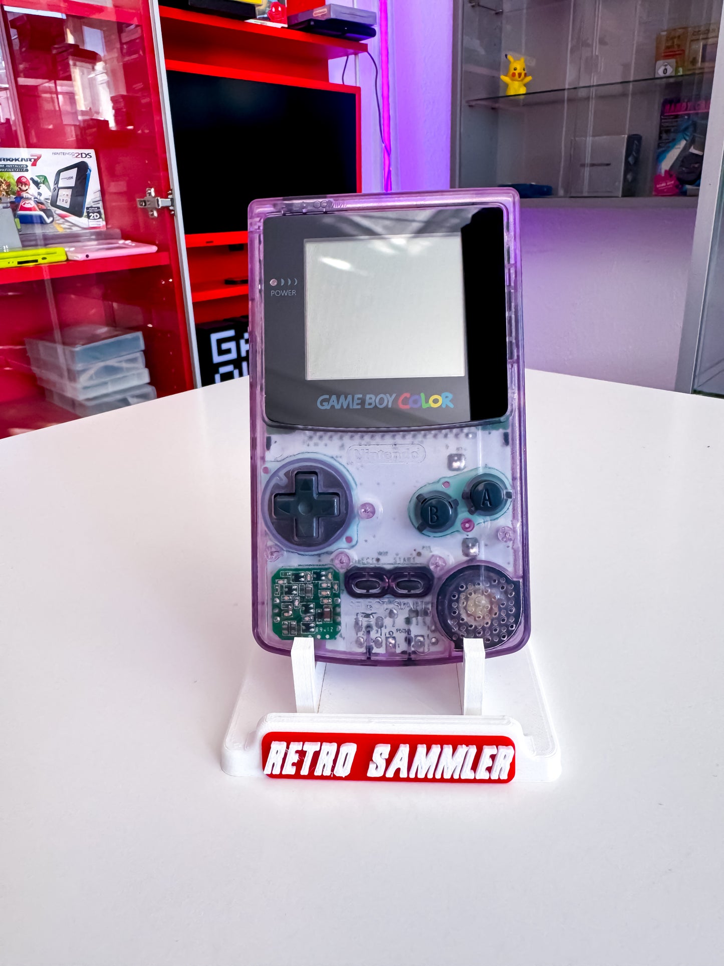 GameBoy Color Transparent/Atomic Purple Original Schöner Zustand
