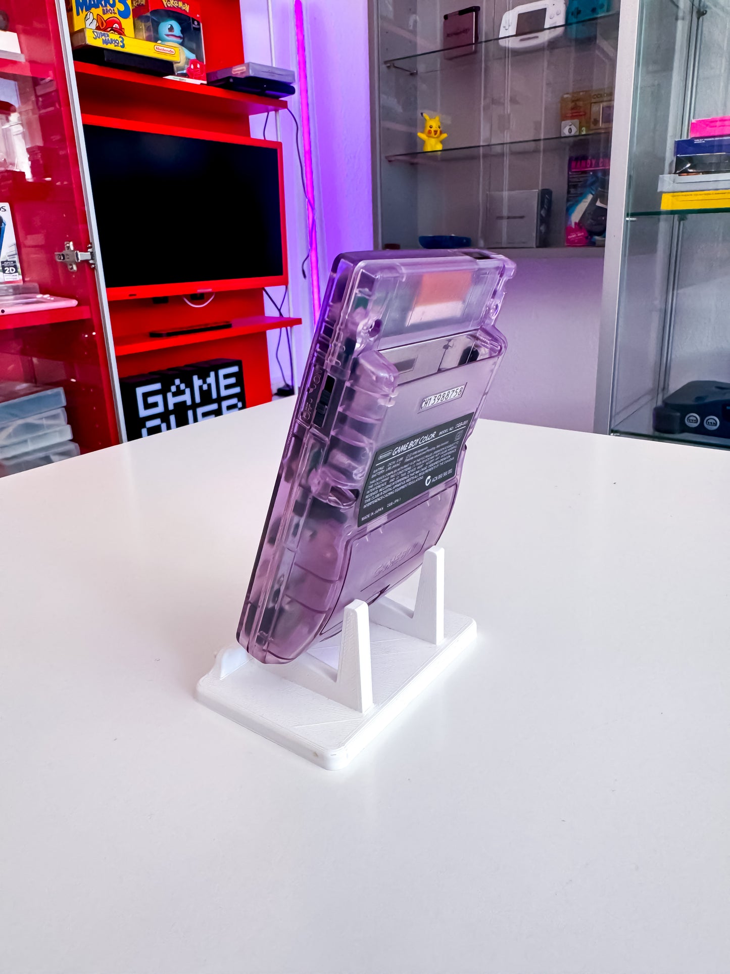 GameBoy Color Transparent/Atomic Purple Original Schöner Zustand