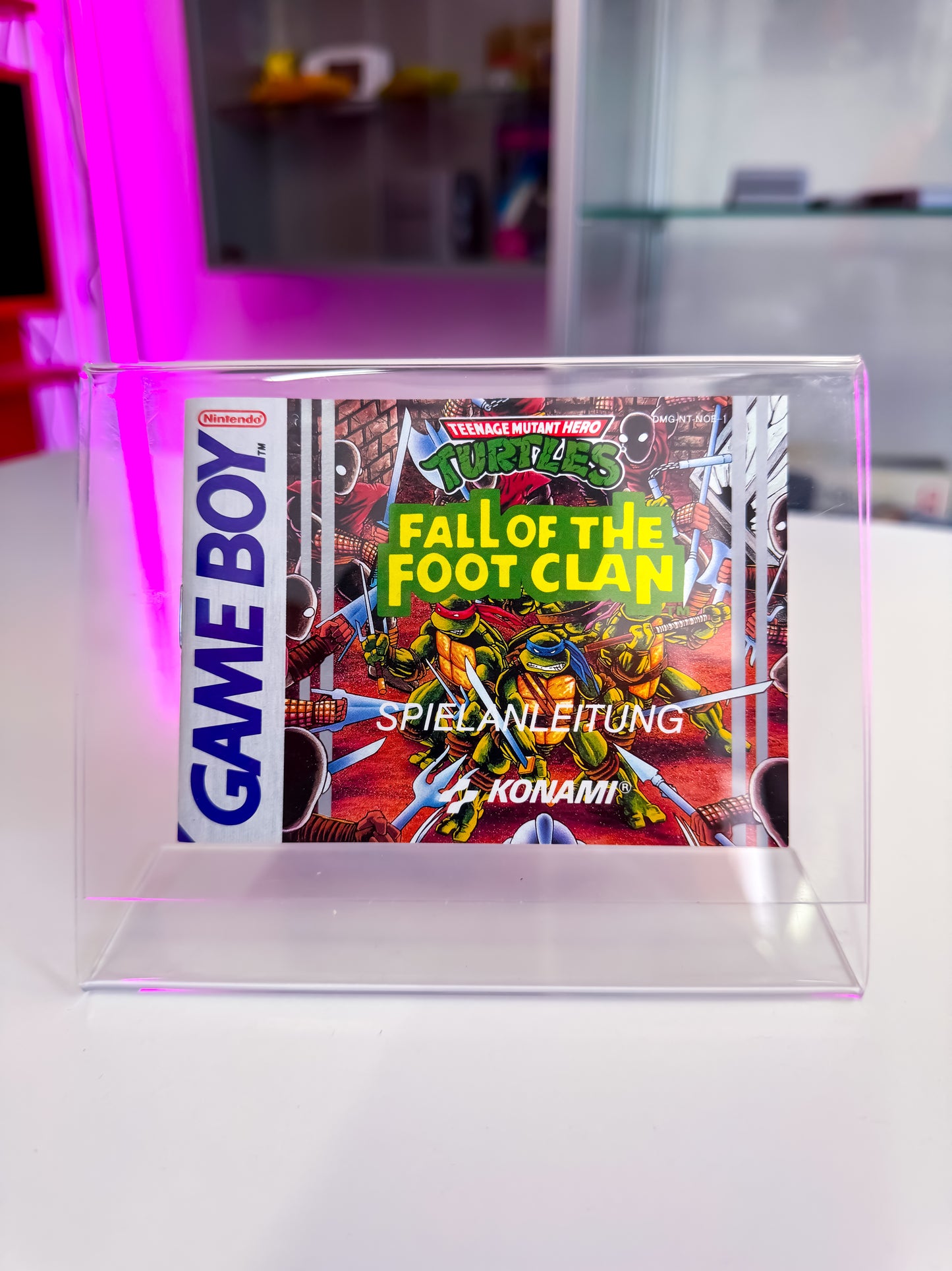 Teenage Mutant Hero Turtles: Fall of the Foot Clan (Game Boy) – CIB mit Kassenbon