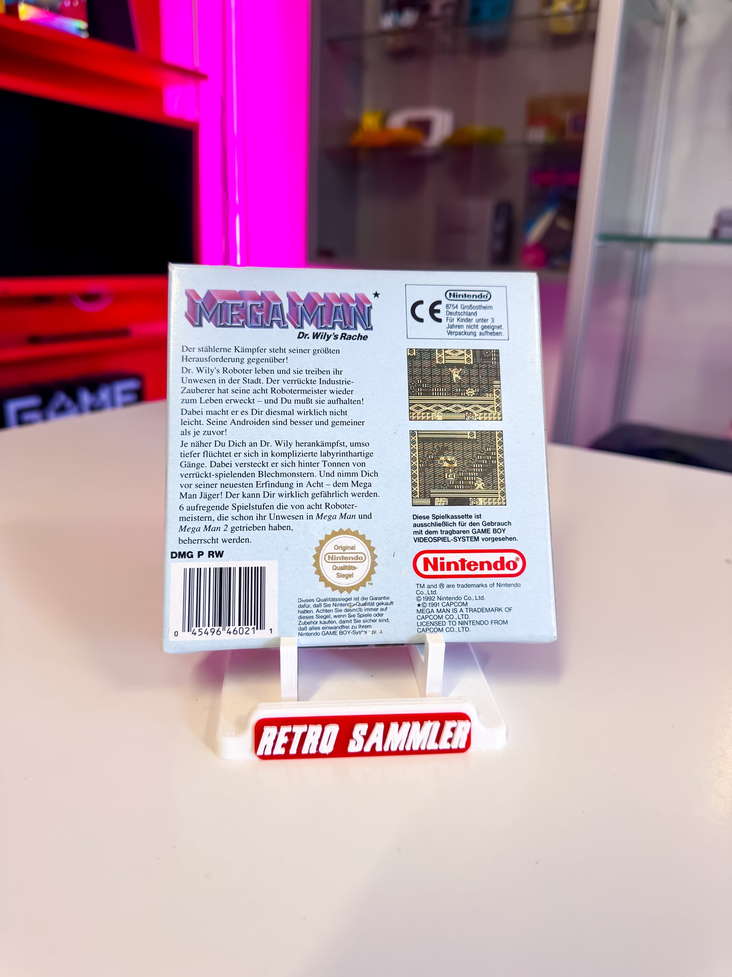 Mega Man: Dr. Wily’s Rache (Game Boy) – CIB mit Kassenbon