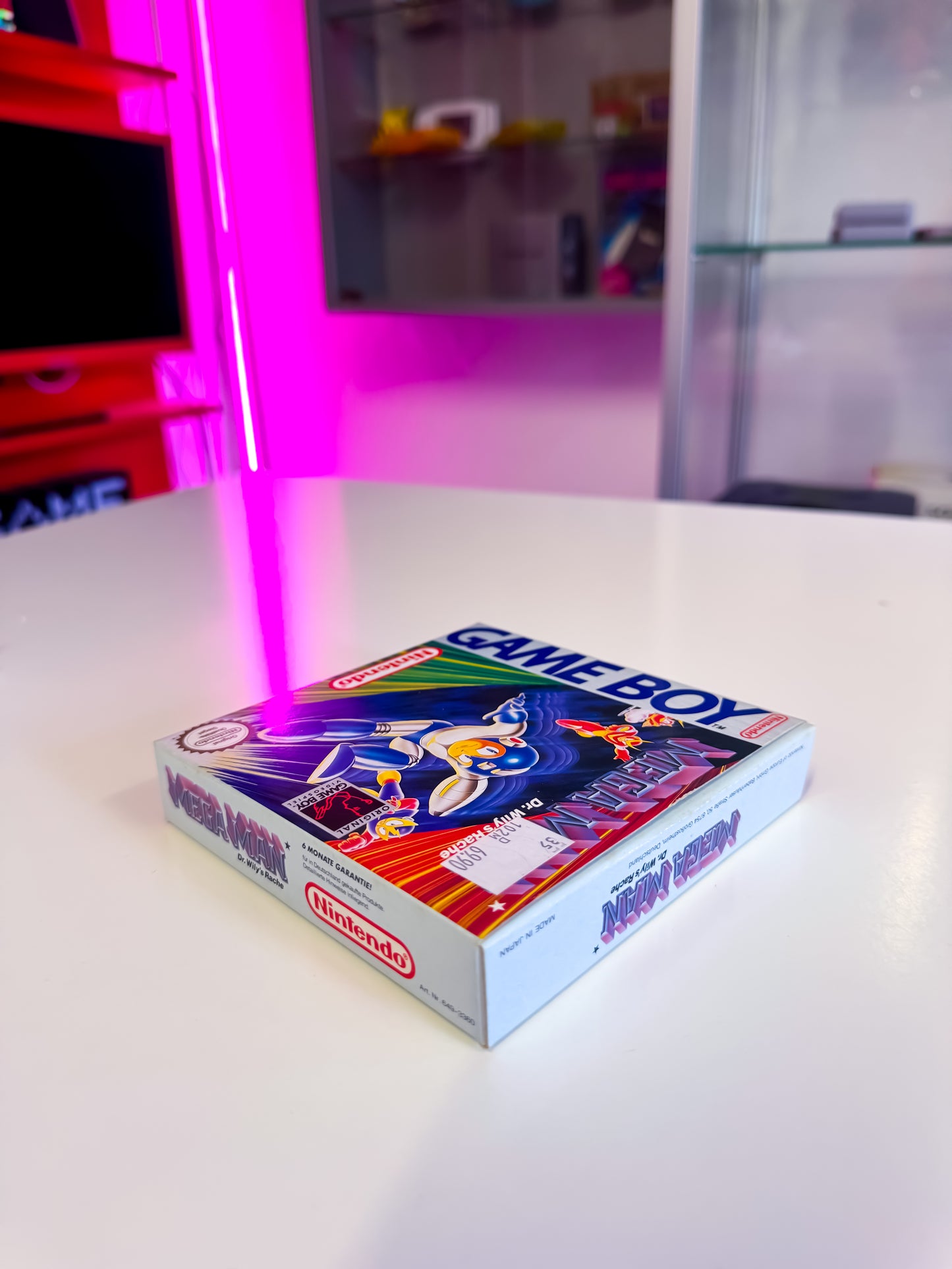 Mega Man: Dr. Wily’s Rache (Game Boy) – CIB mit Kassenbon
