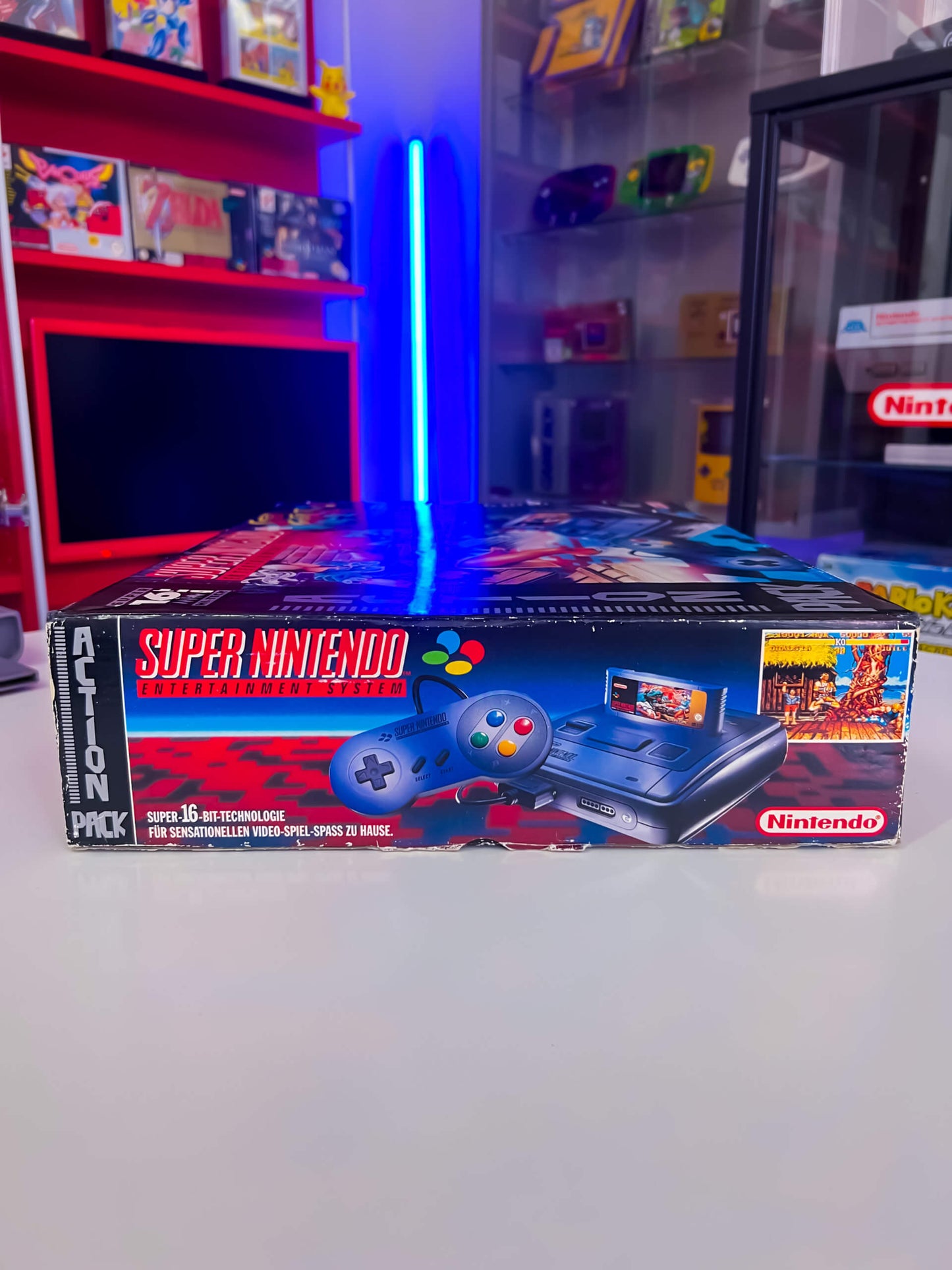 Super Nintendo Street Fighter 2 Action Pack - Selten