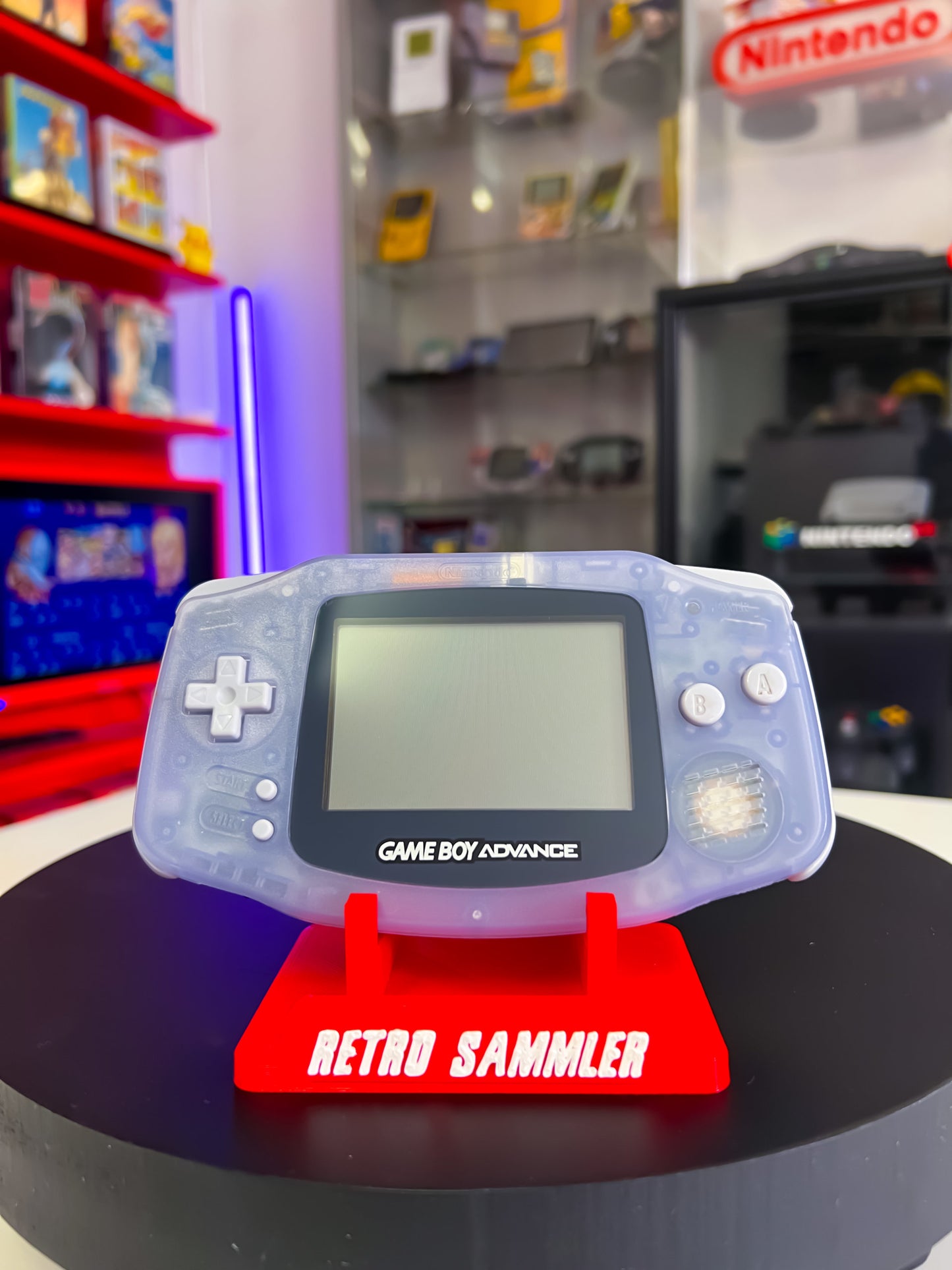 GameBoy Advance - Clear Blue