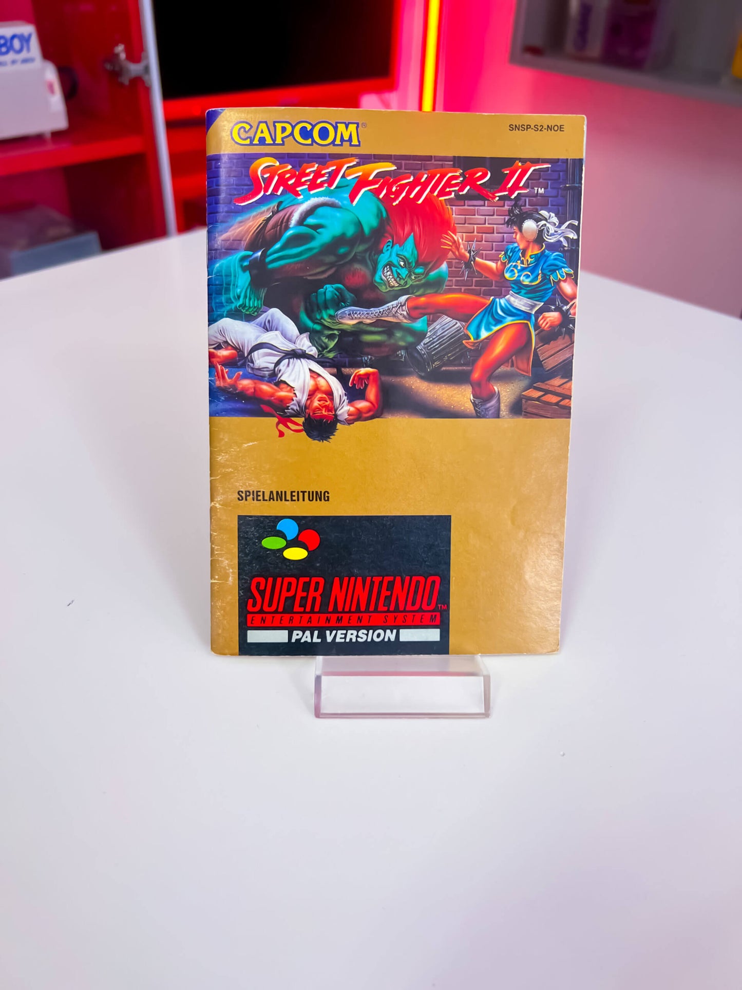 Super Nintendo Street Fighter 2 Action Pack - Selten