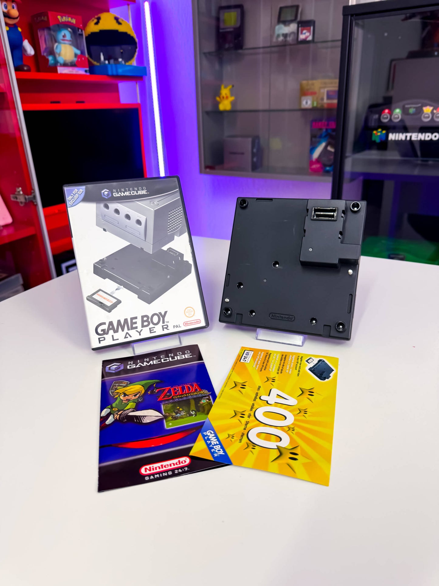 Nintendo GameCube GameBoy Player mit CD