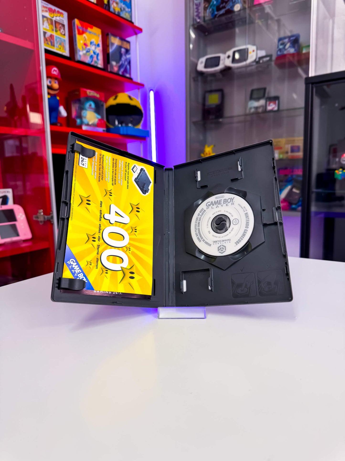 Nintendo GameCube GameBoy Player mit CD