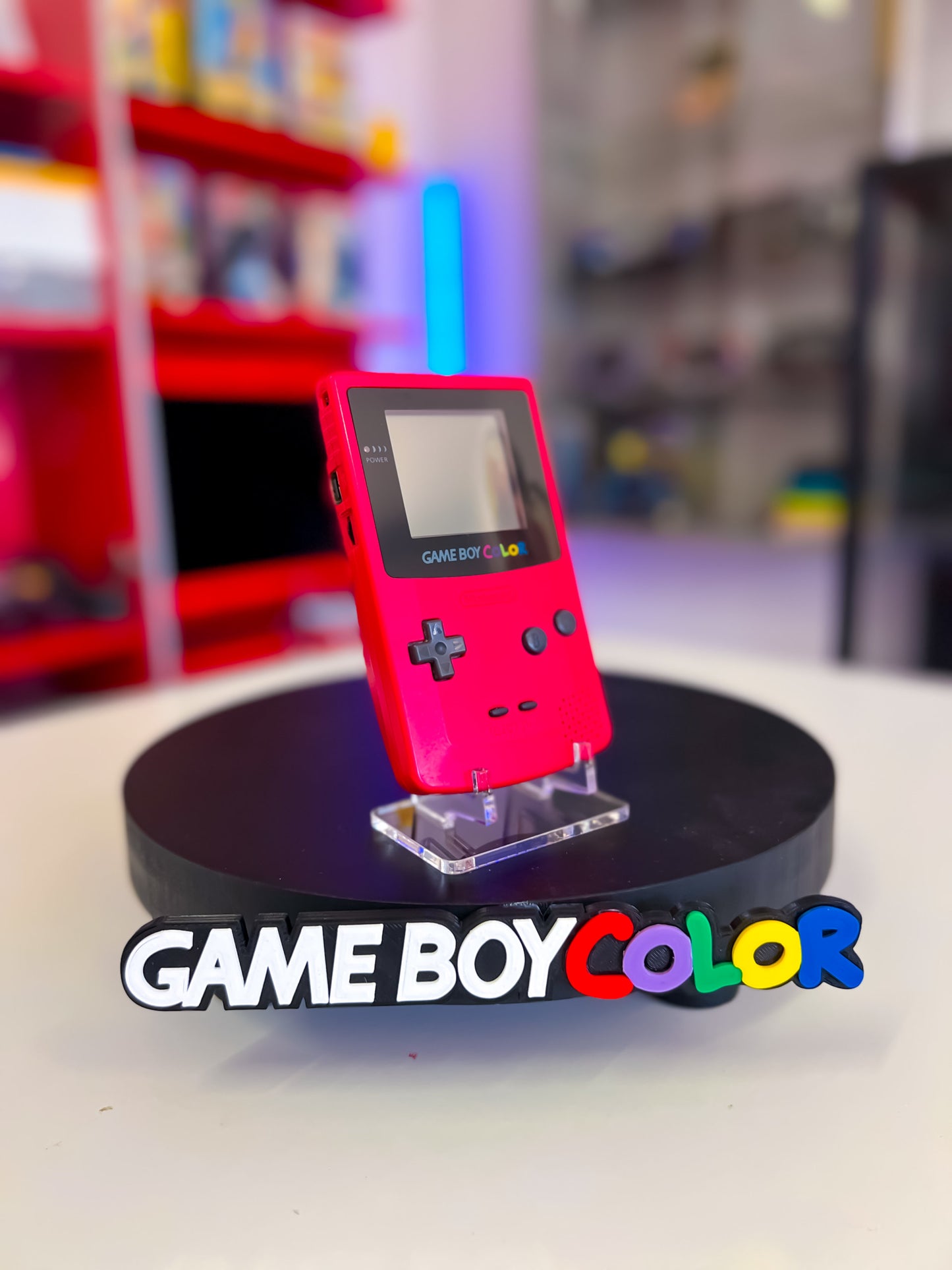 GameBoy Color Brombeer Rot Original - Schöner Zustand