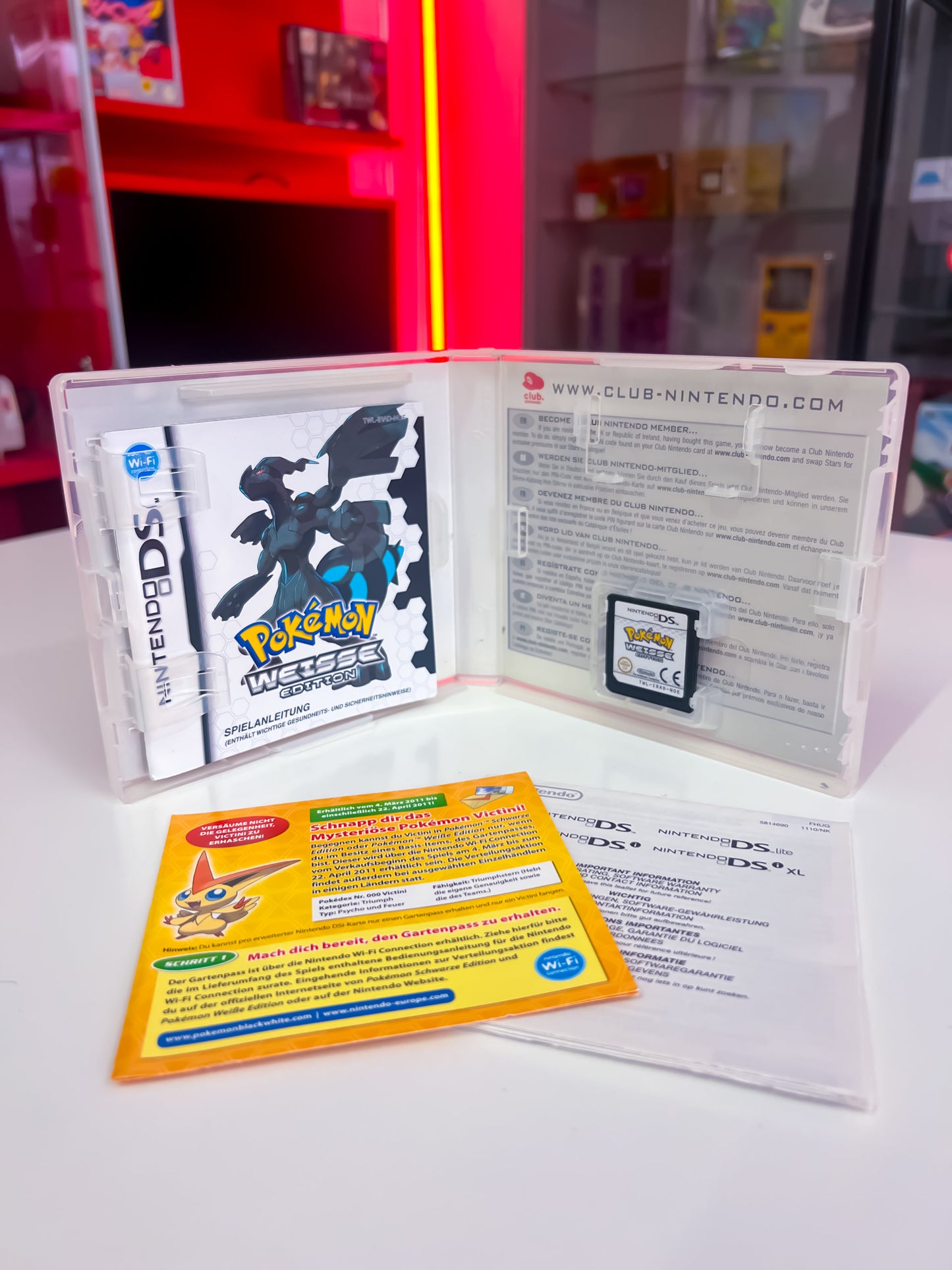 Pokemon Weisse Original Edition - Nintendo DS mit OVP