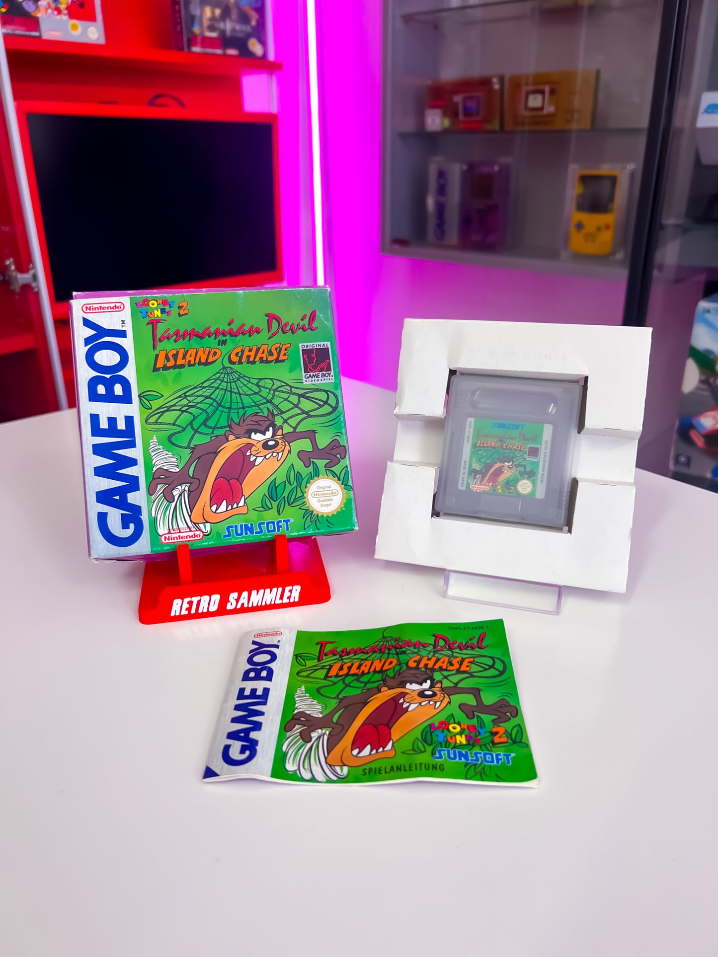 Tasmanian Devil in Island Chase mit OVP - GameBoy