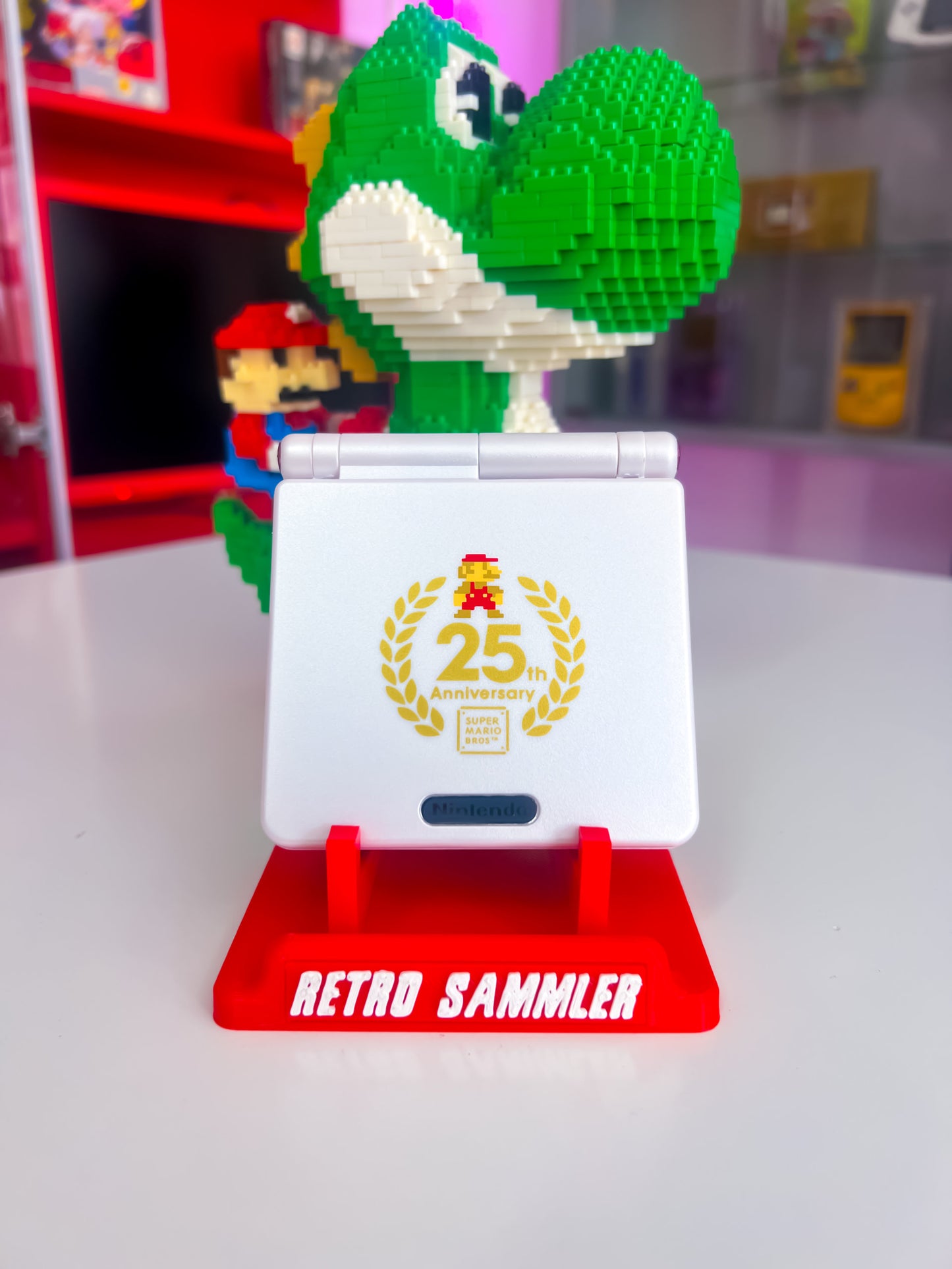 GameBoy Advance SP - Super Mario Bros 25th Anniversary Custom