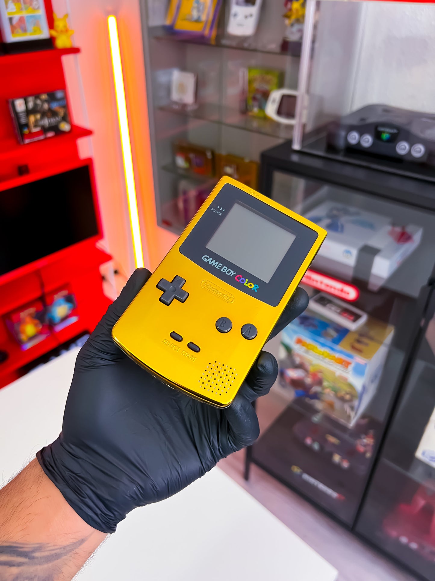 GameBoy Color Chrome Gold - Custom
