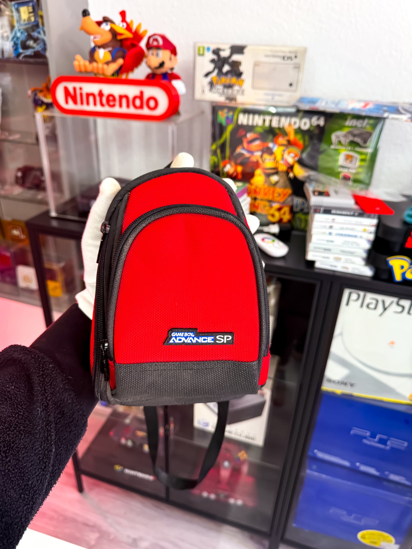 GameBoy Advance SP Big Tasche - Rot