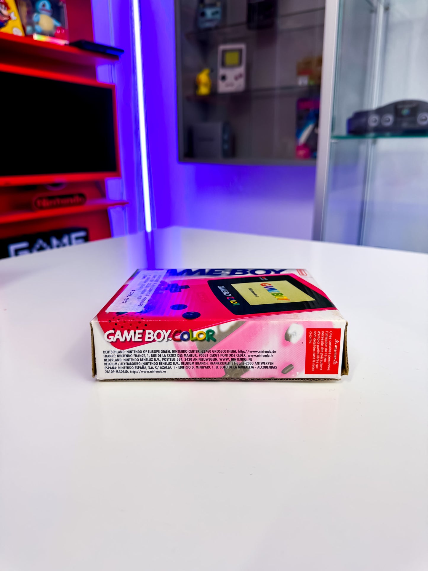 GameBoy Color Bromberrot mit OVP - Schöner Zustand