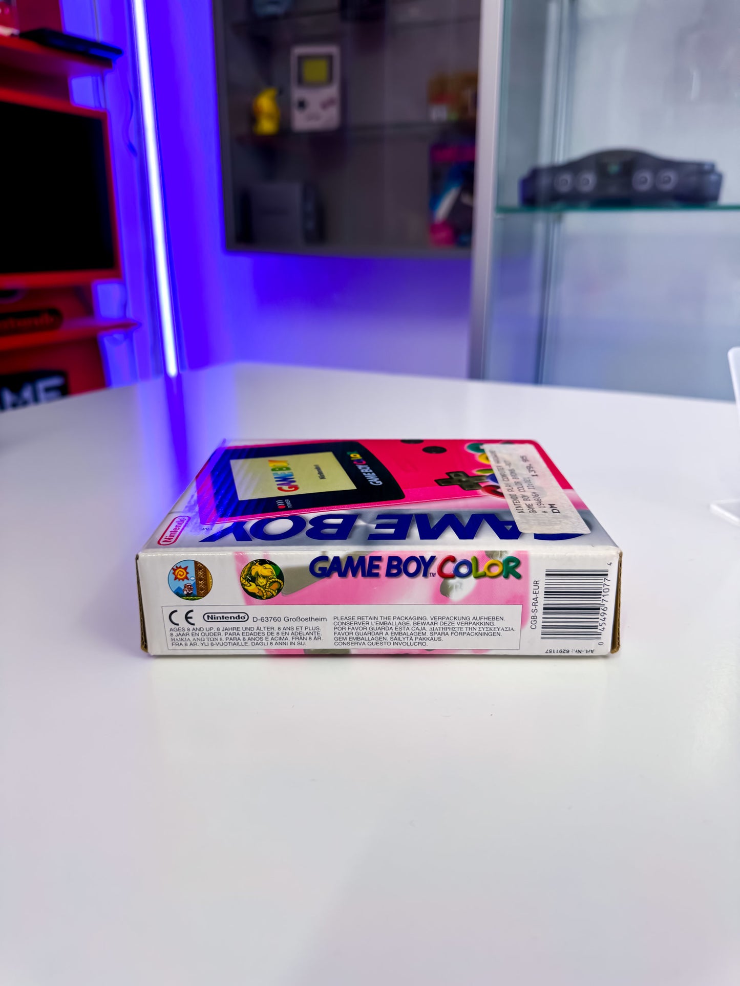 GameBoy Color Bromberrot mit OVP - Schöner Zustand