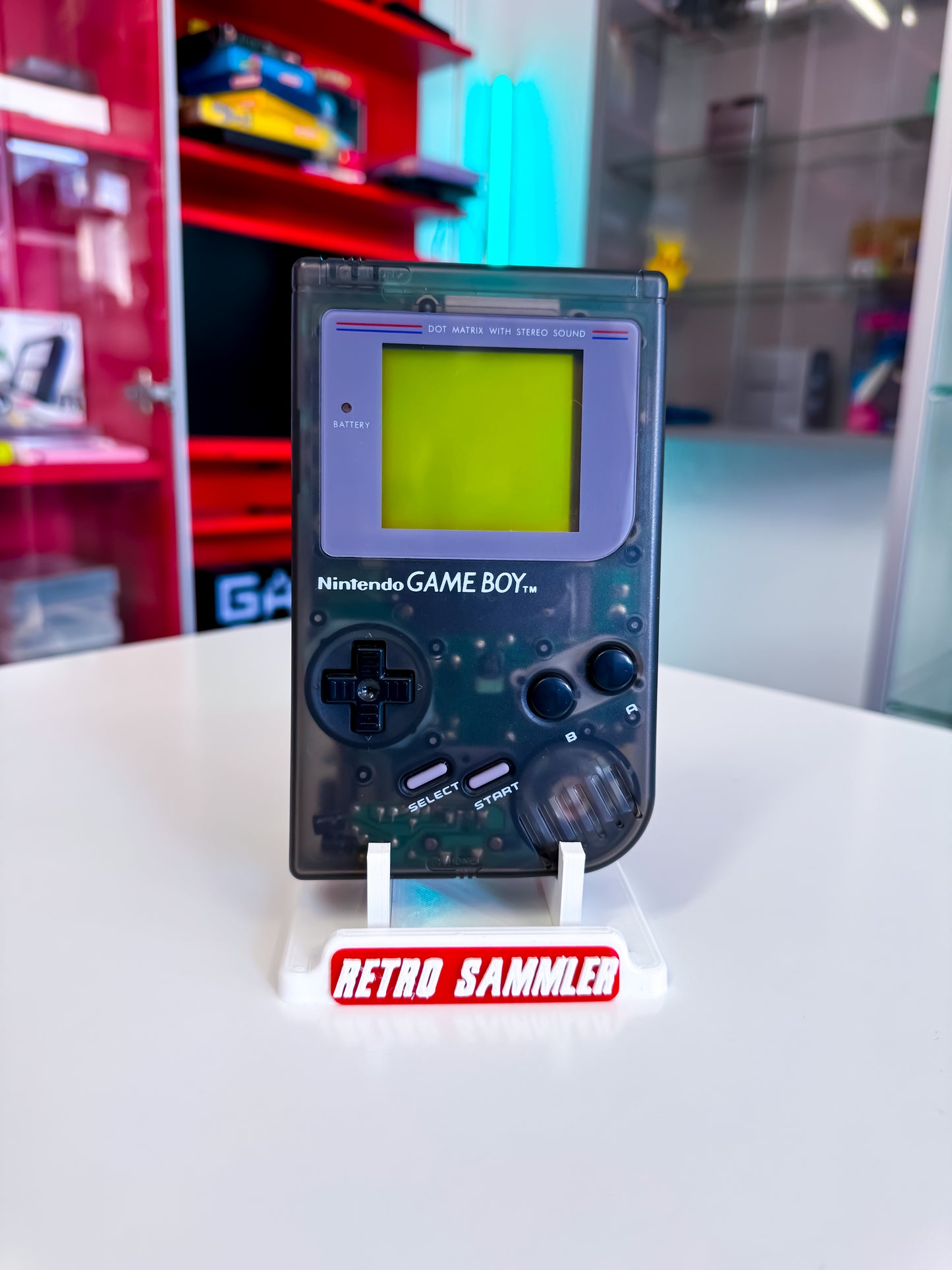 GameBoy Classic DMG in Dunkel Transparent