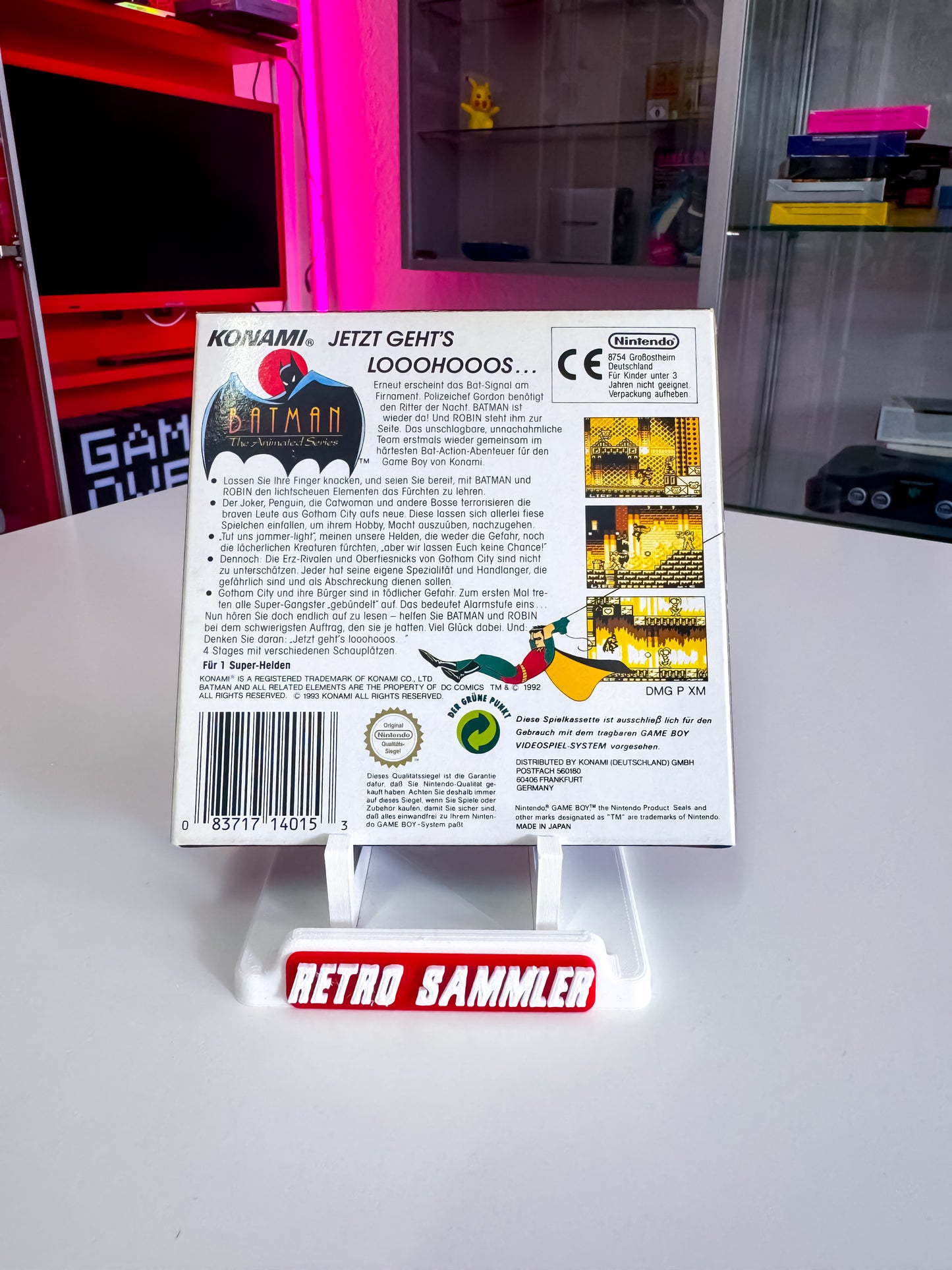 Batman: The Animated Series (Game Boy) – OVP | CIB | Seltene Sammleredition