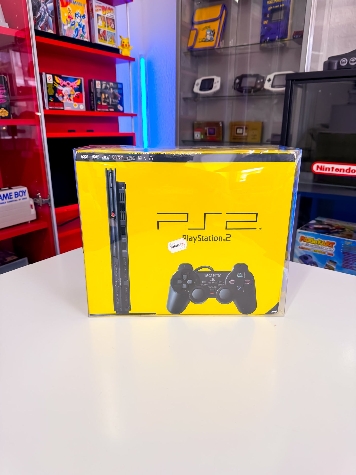 PlayStation 2 Slim Konsole mit OVP - SEALED SCPH-70004