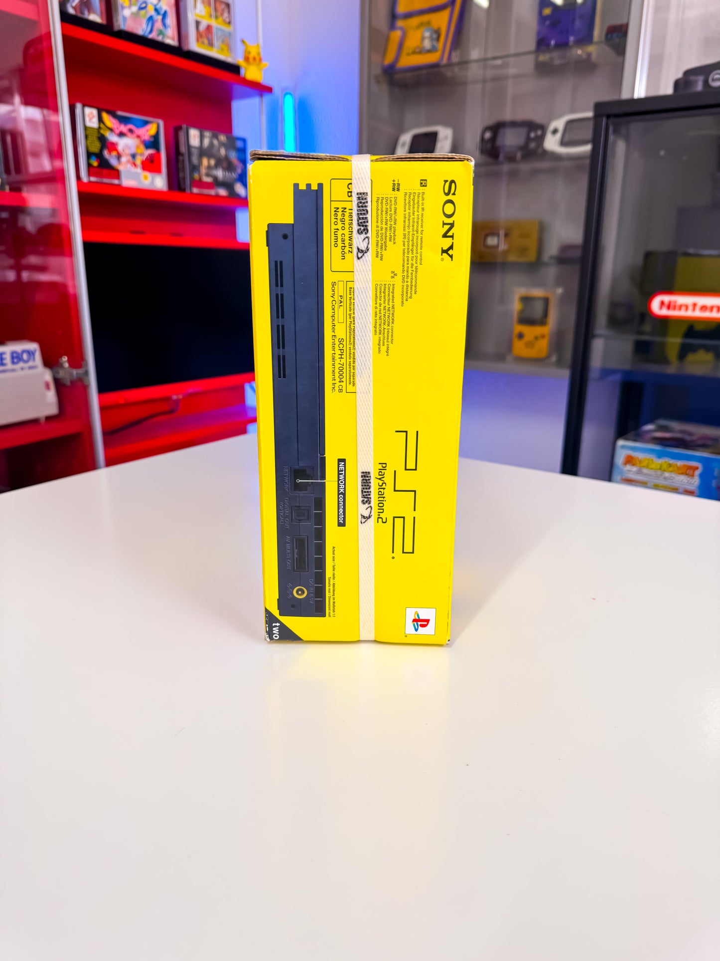 PlayStation 2 Slim Konsole mit OVP - SEALED SCPH-70004