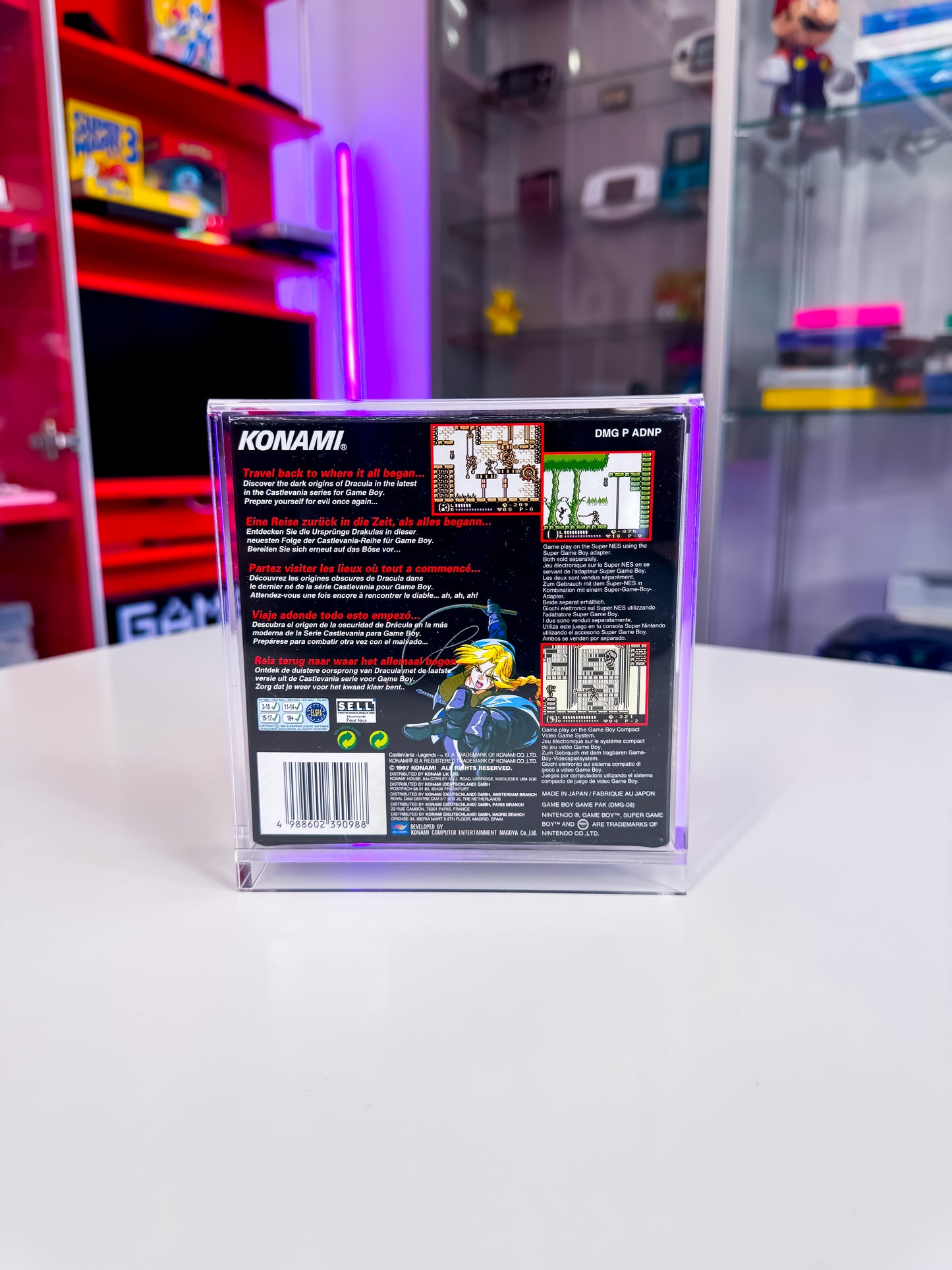 Castlevania Legends (Game Boy) – OVP | CIB | Sehr seltene Sammleredition
