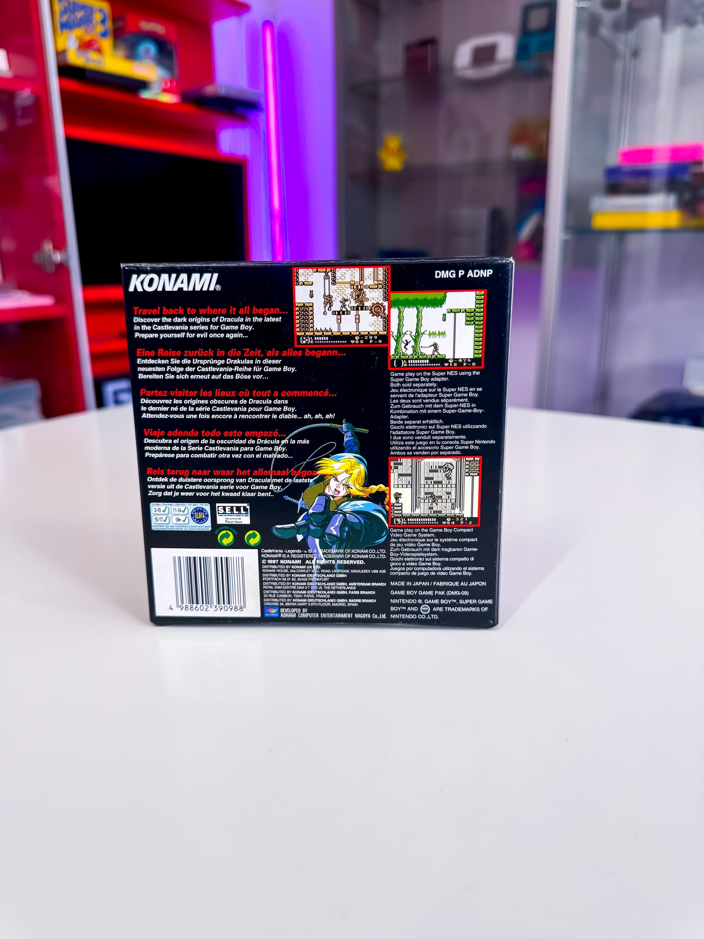 Castlevania Legends (Game Boy) – OVP | CIB | Sehr seltene Sammleredition