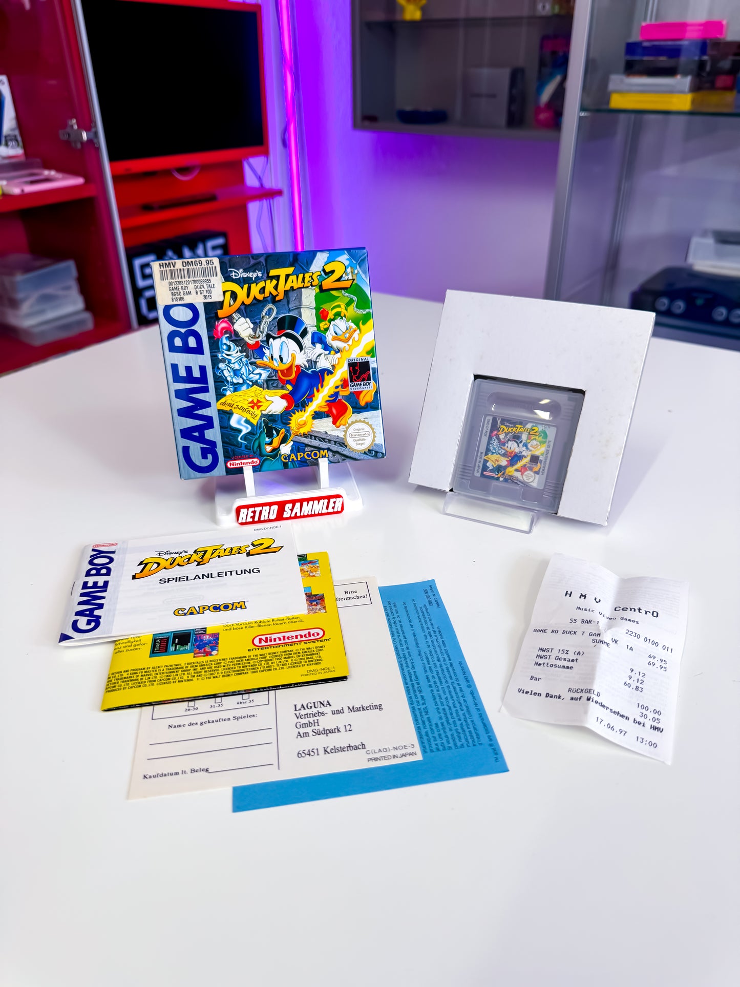 Disney's DuckTales 2 (Game Boy) – OVP | CIB | Extrem seltene Sammlerausgabe