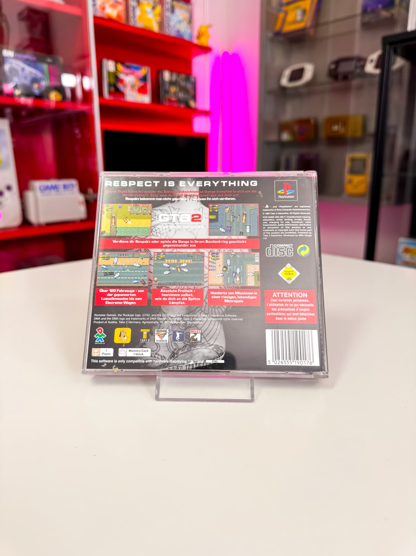Grand Theft Auto 2 mit Karte - PS1