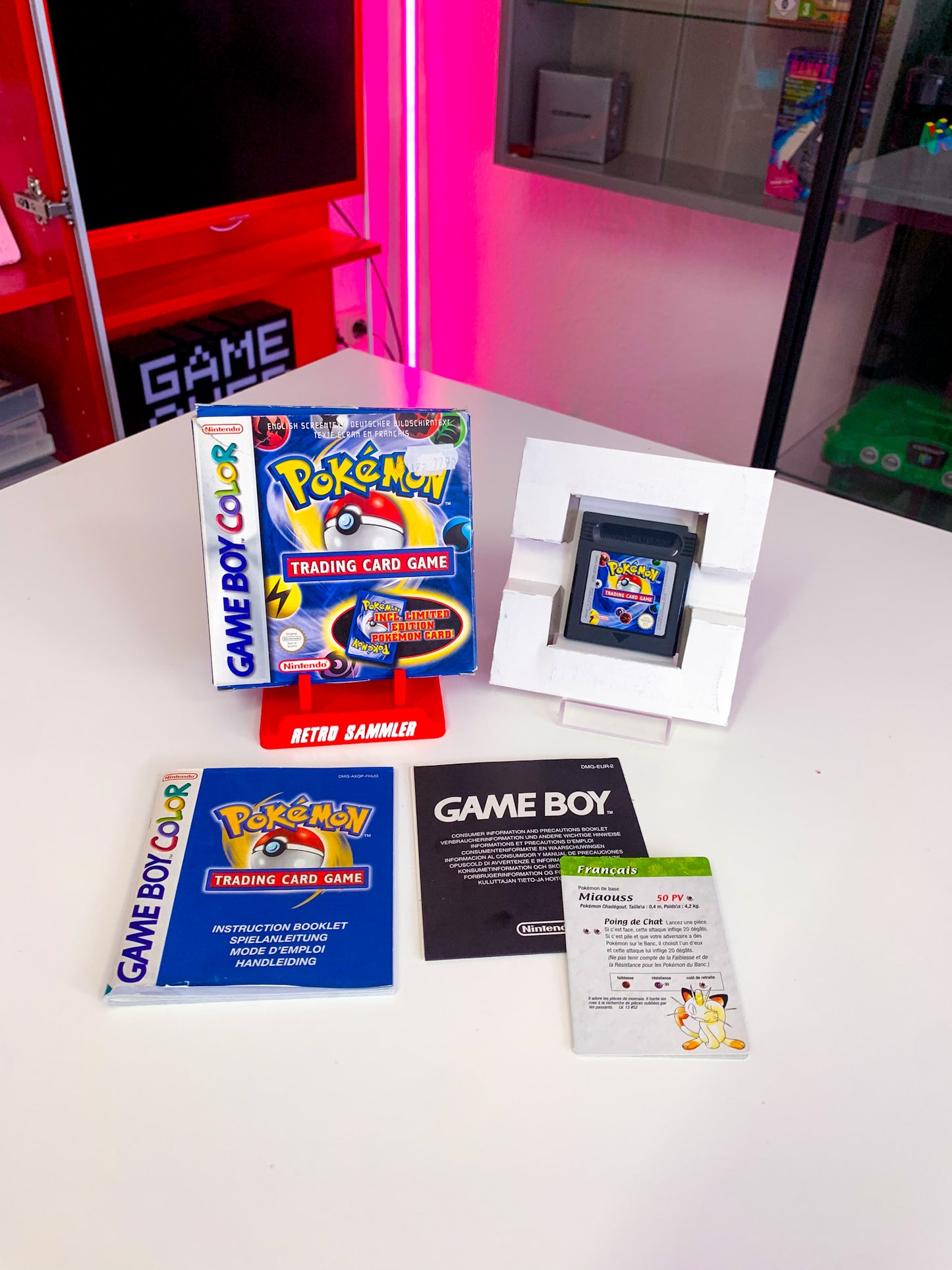 Pokemon Trading Card Game mit OVP - GameBoy Color