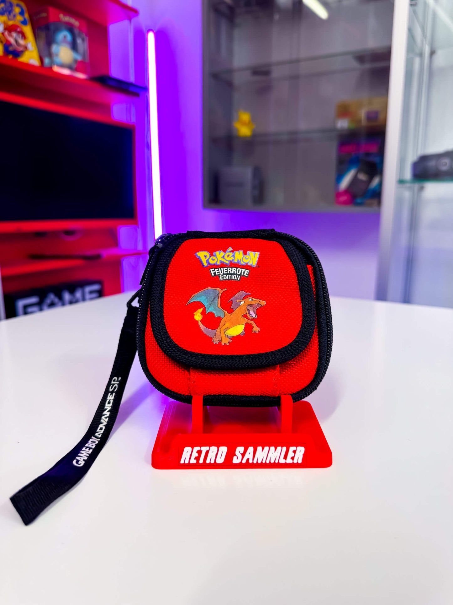 Pokemon Feuerrote Edition – Gameboy Advance SP Tasche