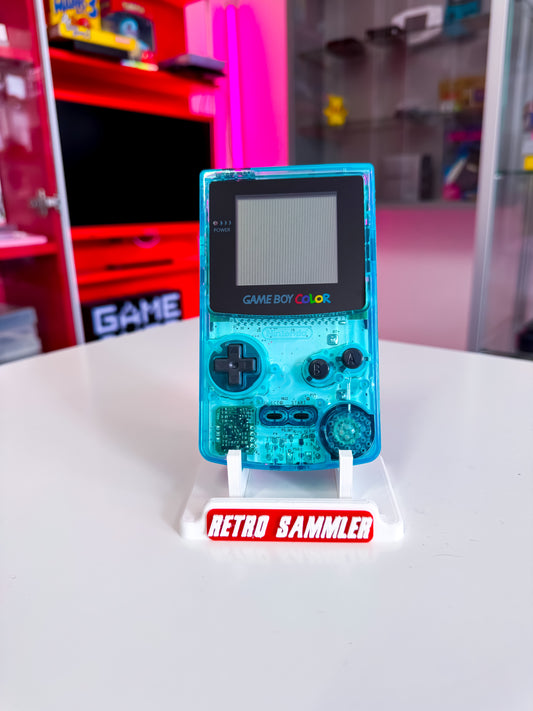 Game Boy Color – Babyblau Transparent | Retro-Kult in stylischer Optik
