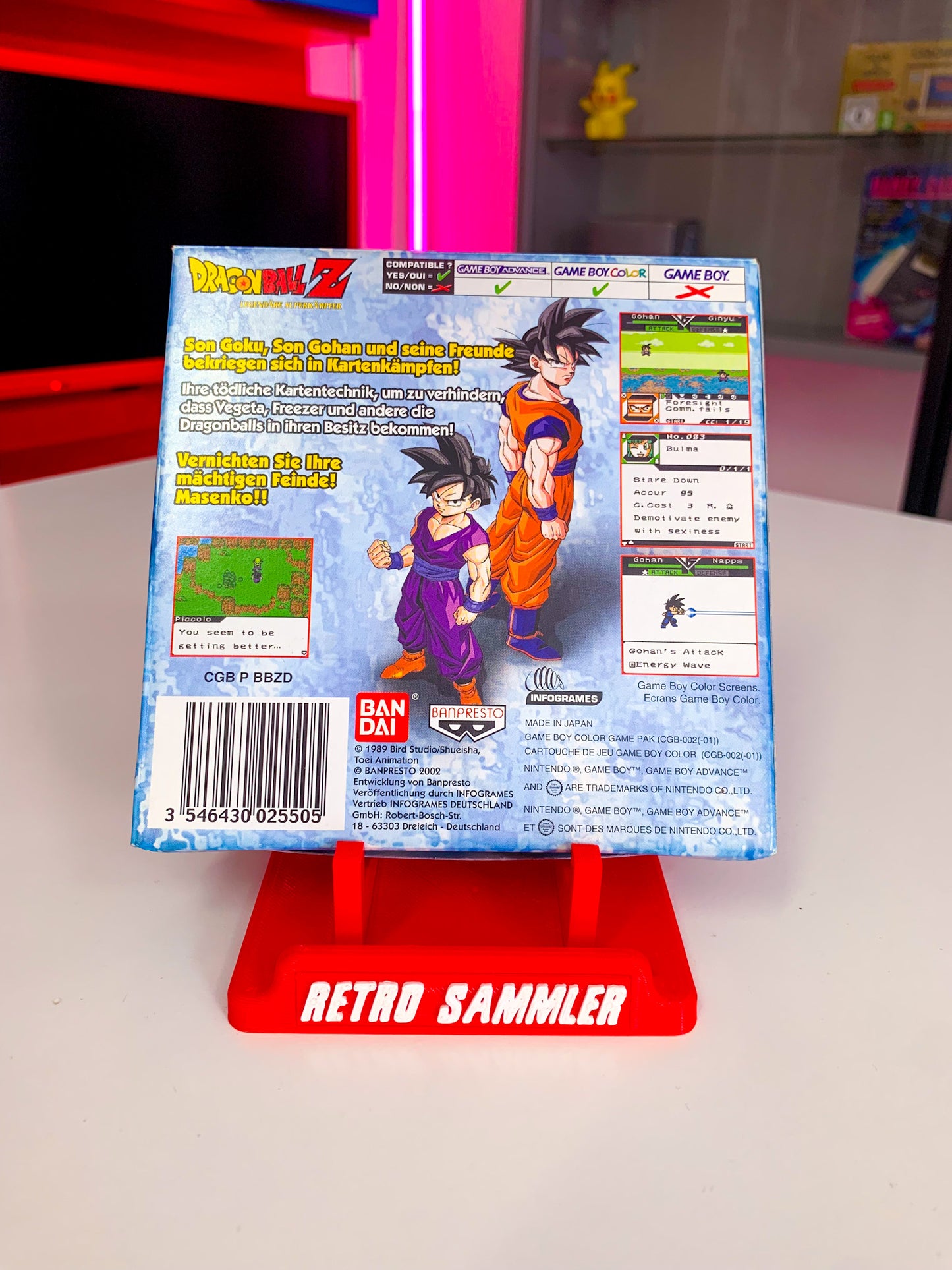 DragonBall Z Legendärer Superkämpfer mit OVP - GameBoy Color