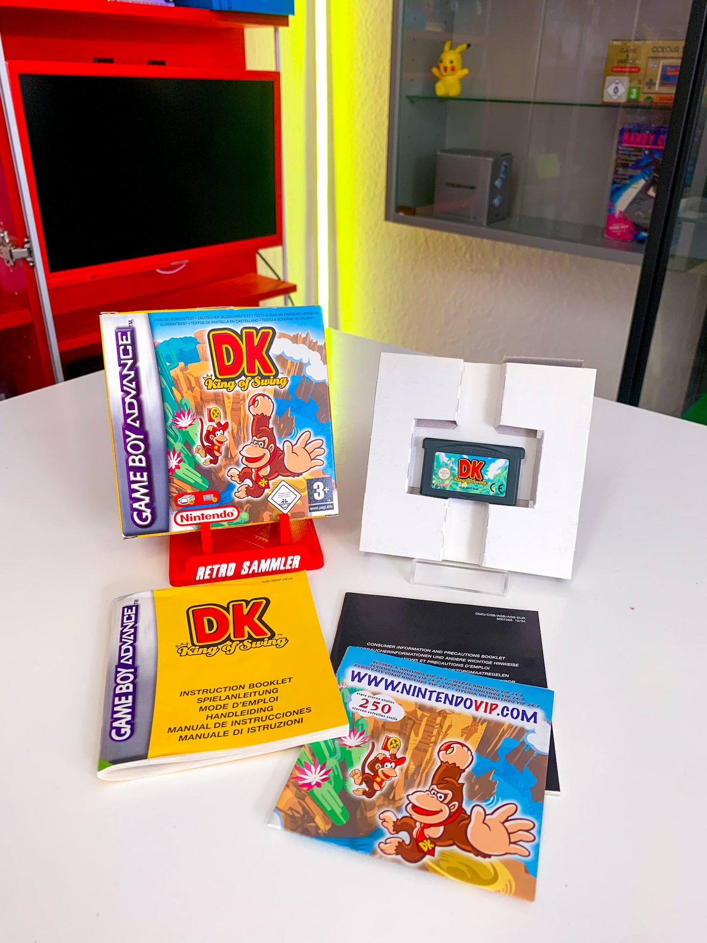 DK King of Swing mit OVP - GameBoy Advance
