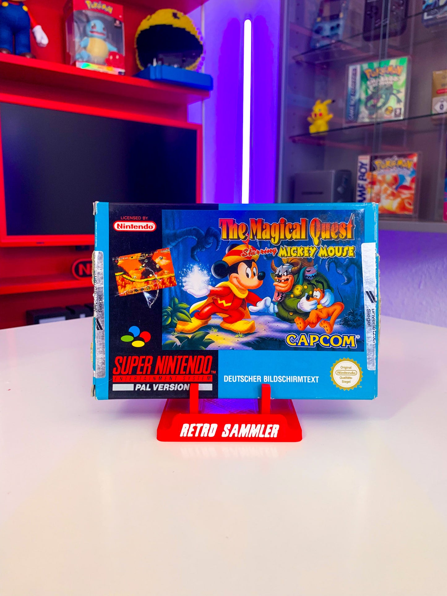 The Magical Quest Starring Mickey Mouse mit OVP - SNES