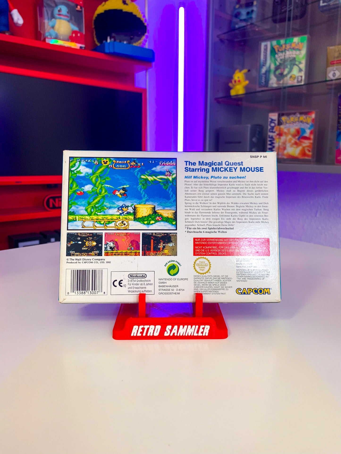 The Magical Quest Starring Mickey Mouse mit OVP - SNES