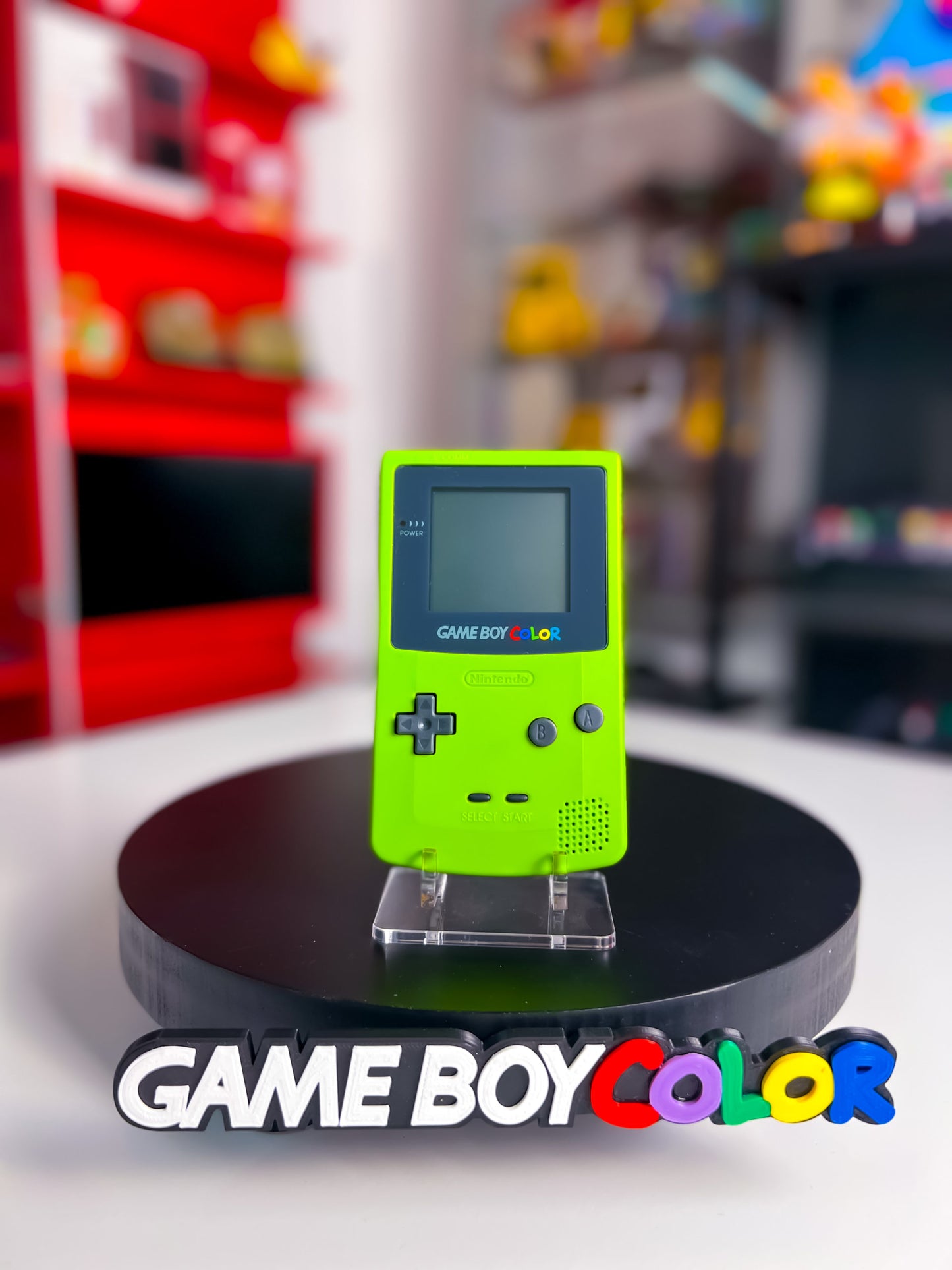 GameBoy Color in Lime Green Original – Schöner Zustand