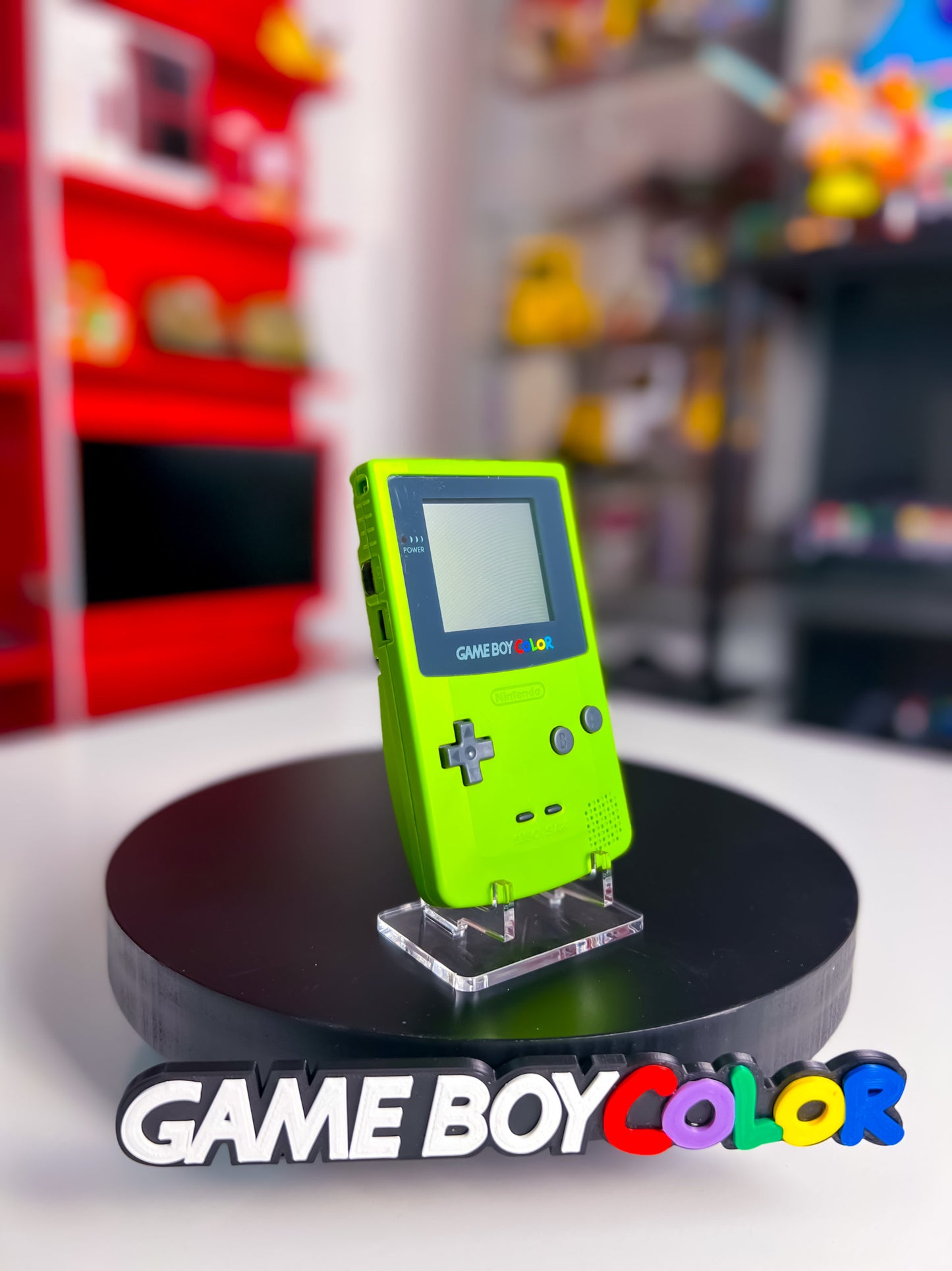 GameBoy Color in Lime Green Original – Schöner Zustand