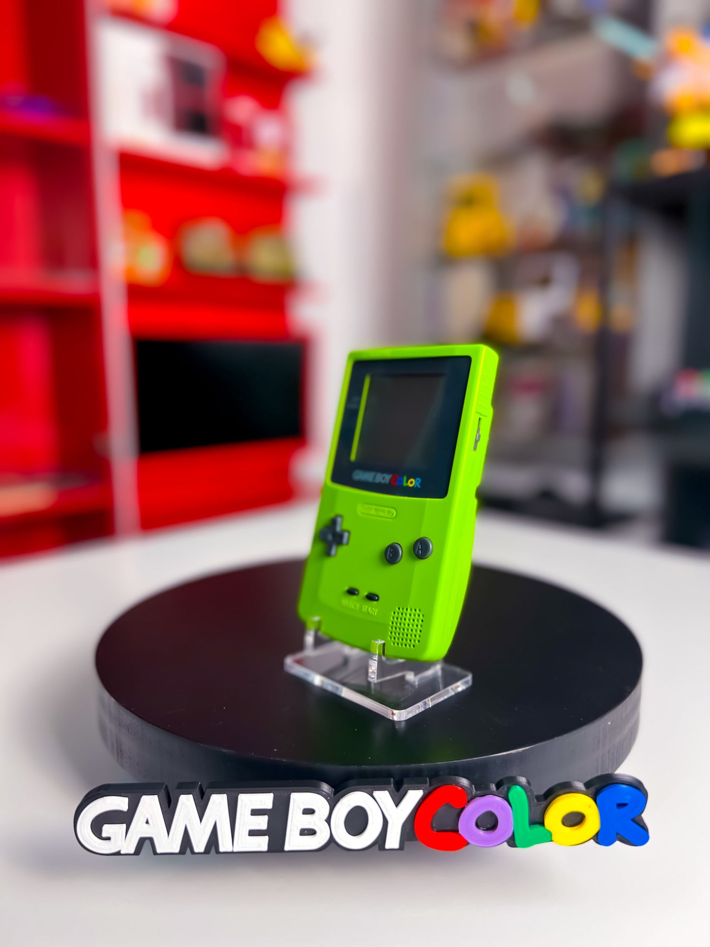 GameBoy Color in Lime Green Original – Schöner Zustand