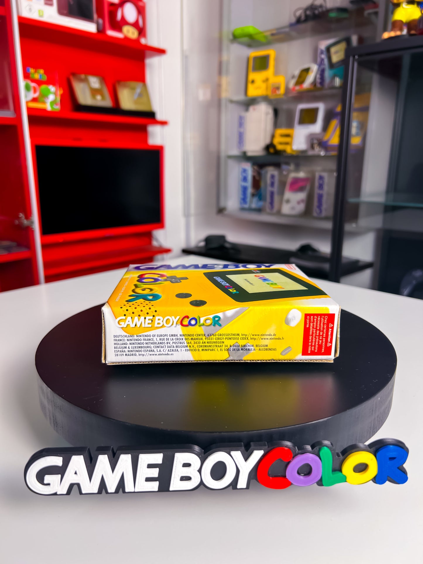 GameBoy Color Gelb mit OVP - Sehr guter Zustand