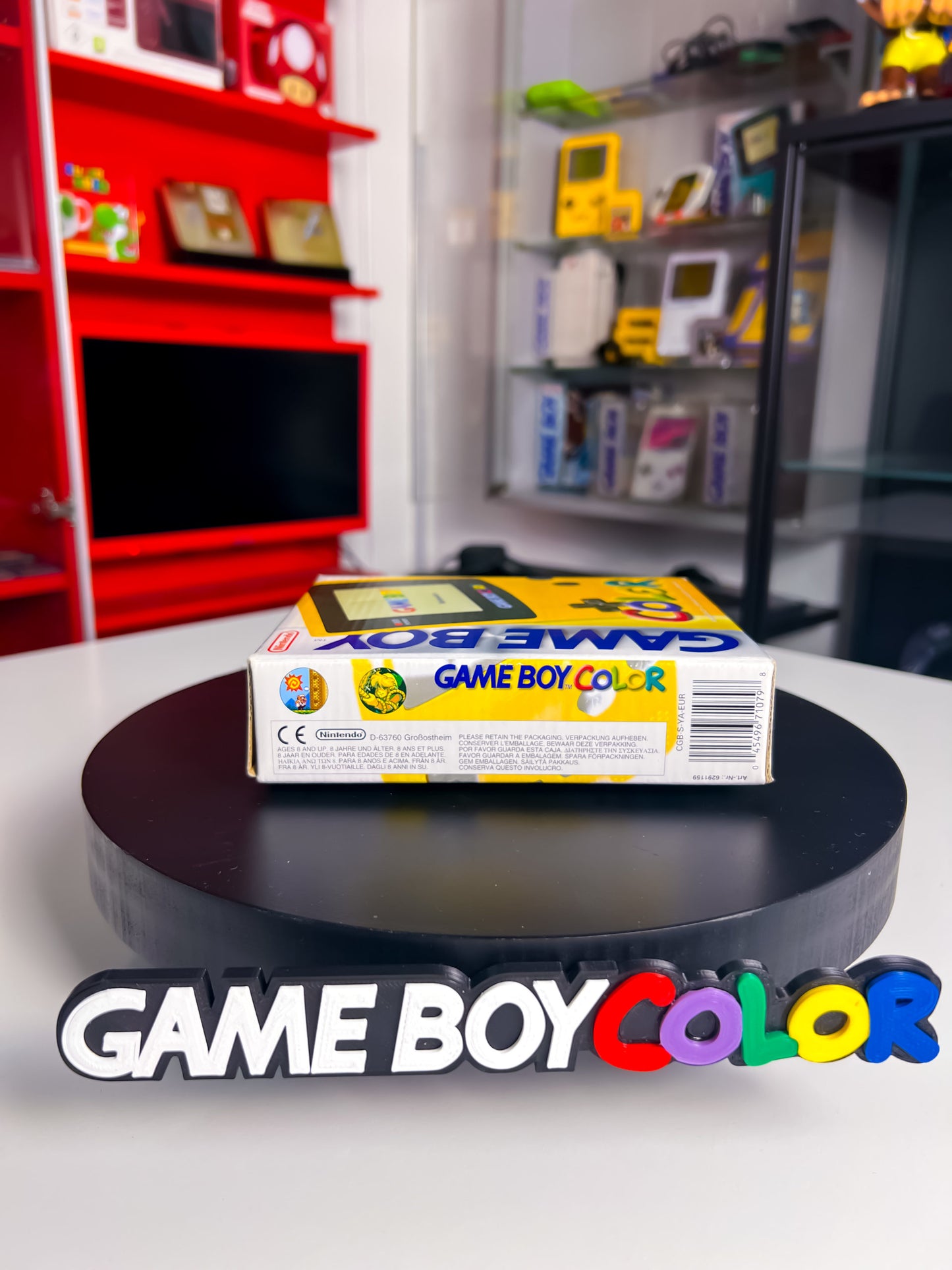 GameBoy Color Gelb mit OVP - Sehr guter Zustand