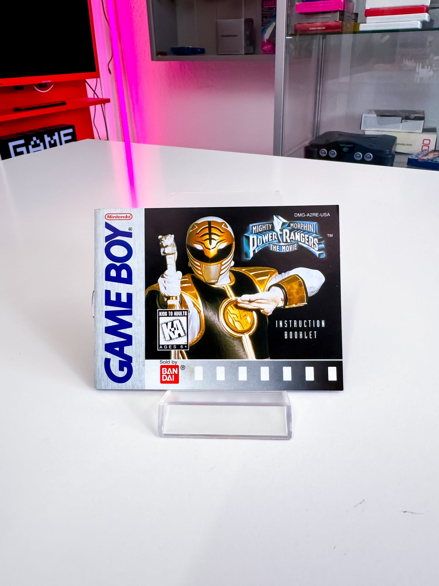 Power Rangers: The Movie – Game Boy | CIB | Sammlerzustand mit Kassenbon