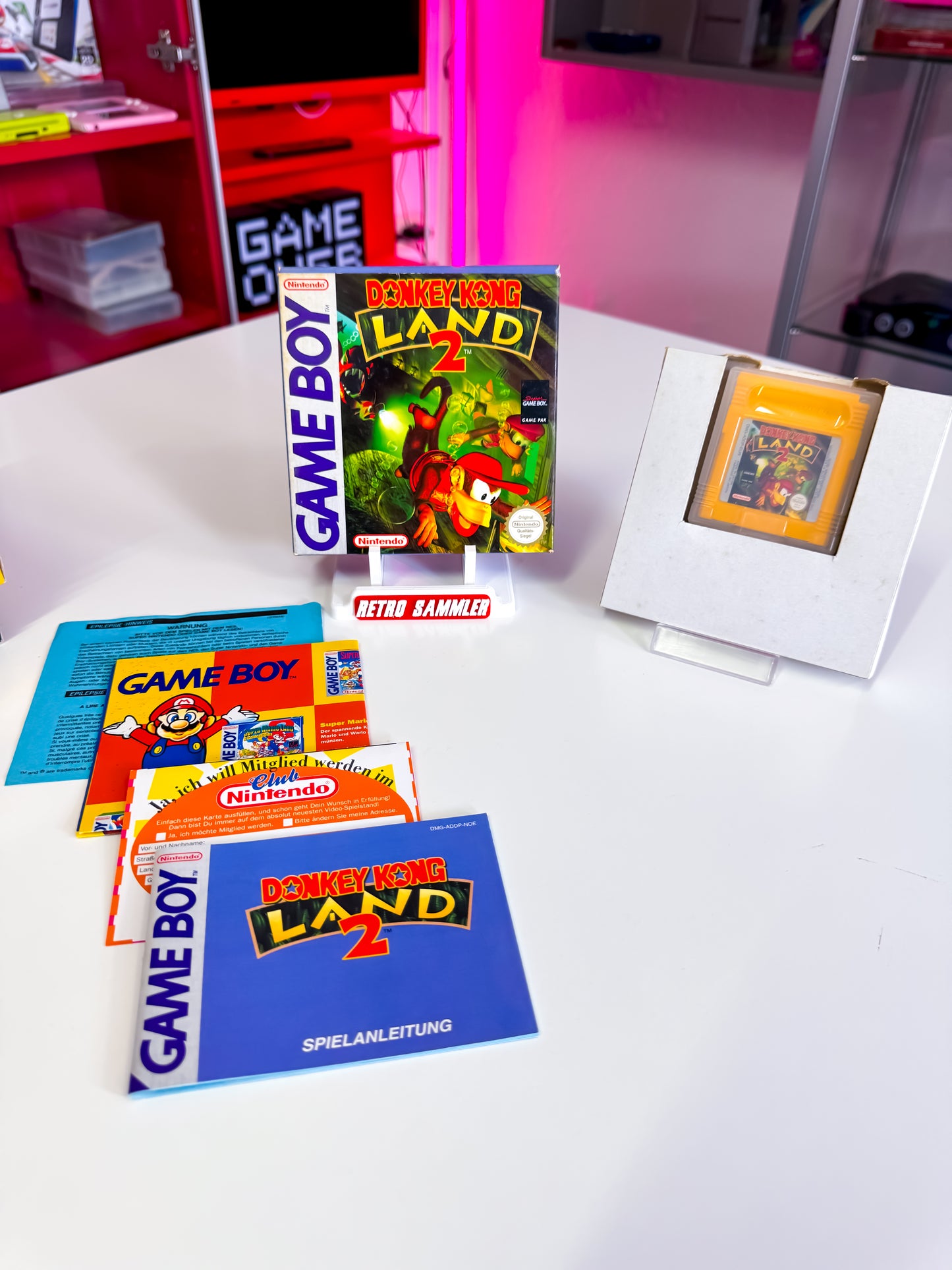 Donkey Kong Land 2 – Game Boy | CIB | Sammlerzustand mit Kassenbon