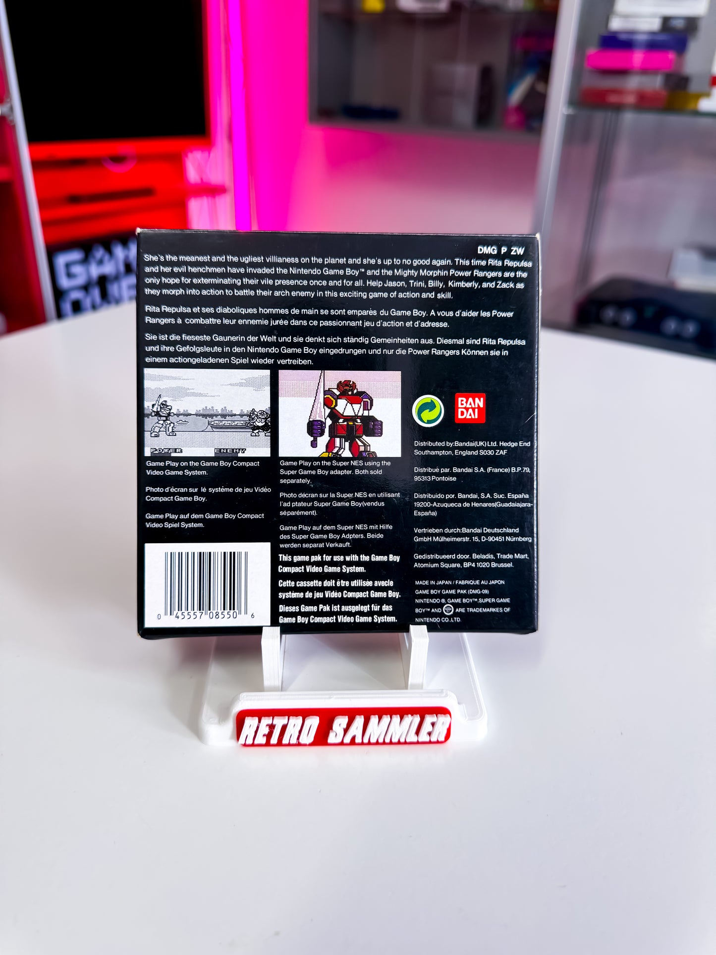 Power Rangers – Game Boy Classic | CIB | Sammlerzustand mit Kassenbon