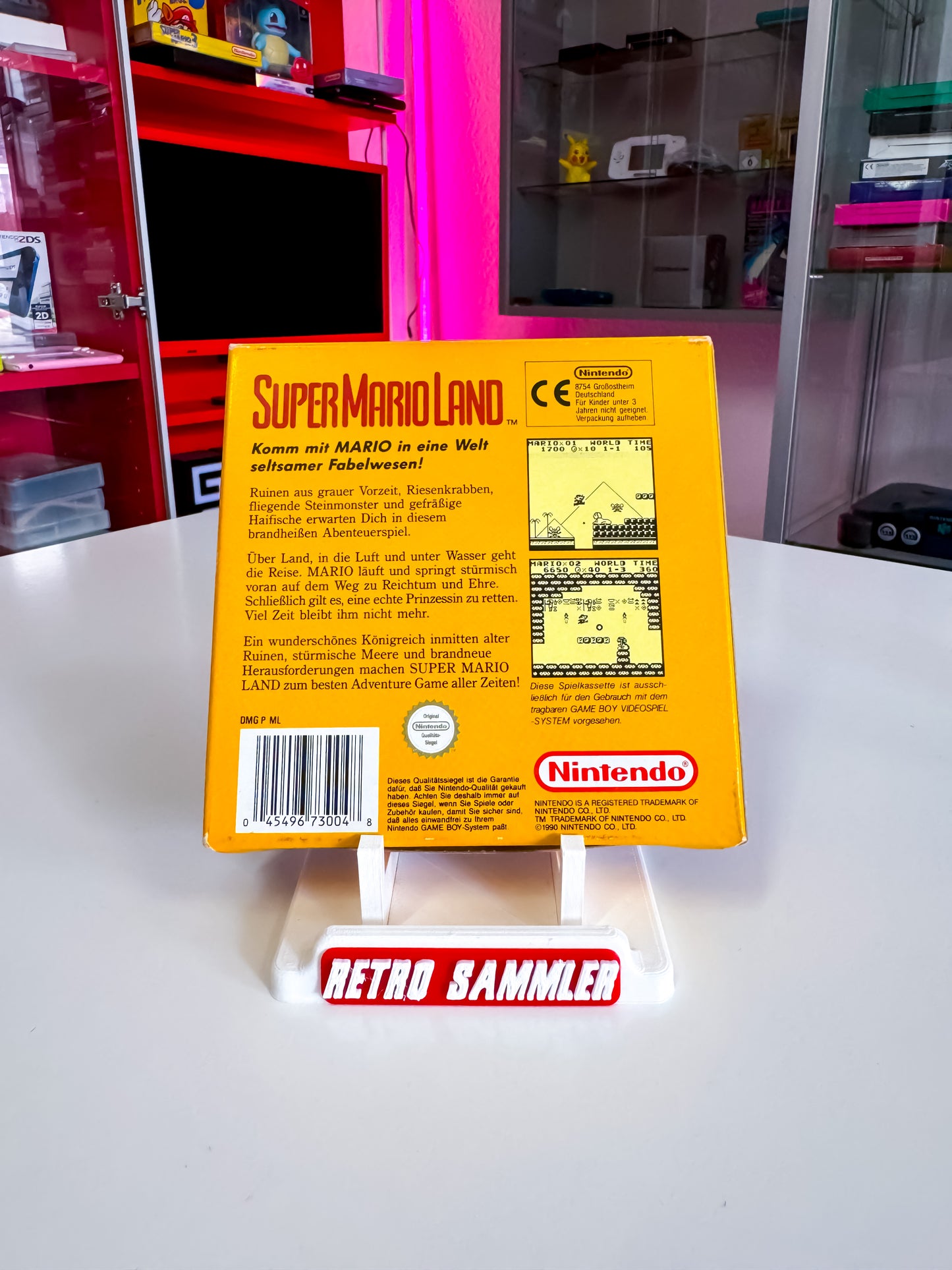 Super Mario Land – First Print – CIB mit OVP, Anleitung & Kassenbon - Game Boy