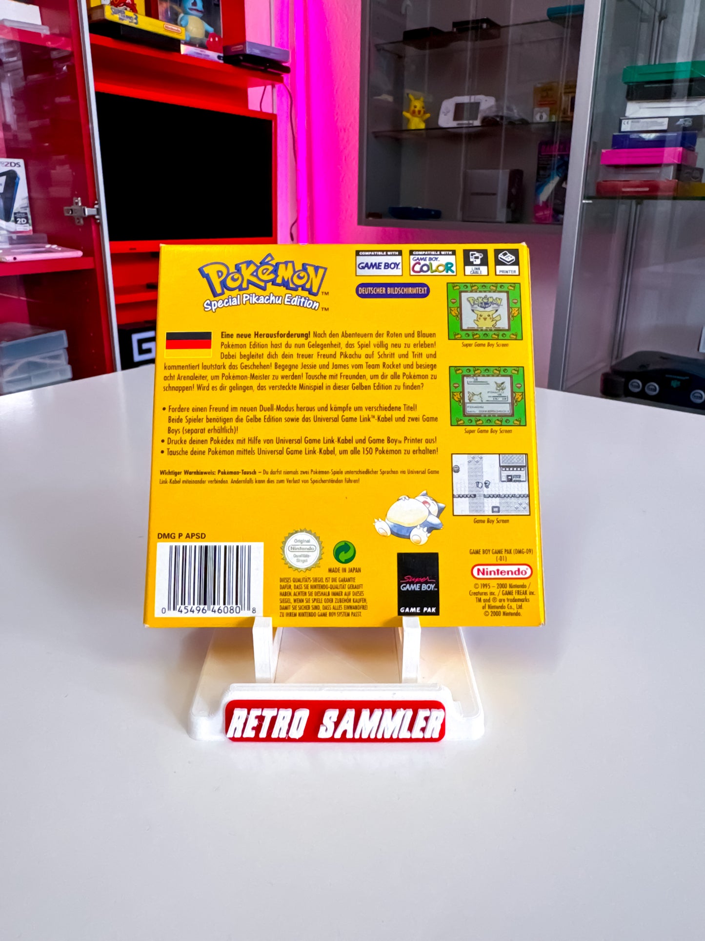 Pokémon Gelbe Edition – Game Boy | OVP | CIB | Sammlerzustand mit Kassenbon